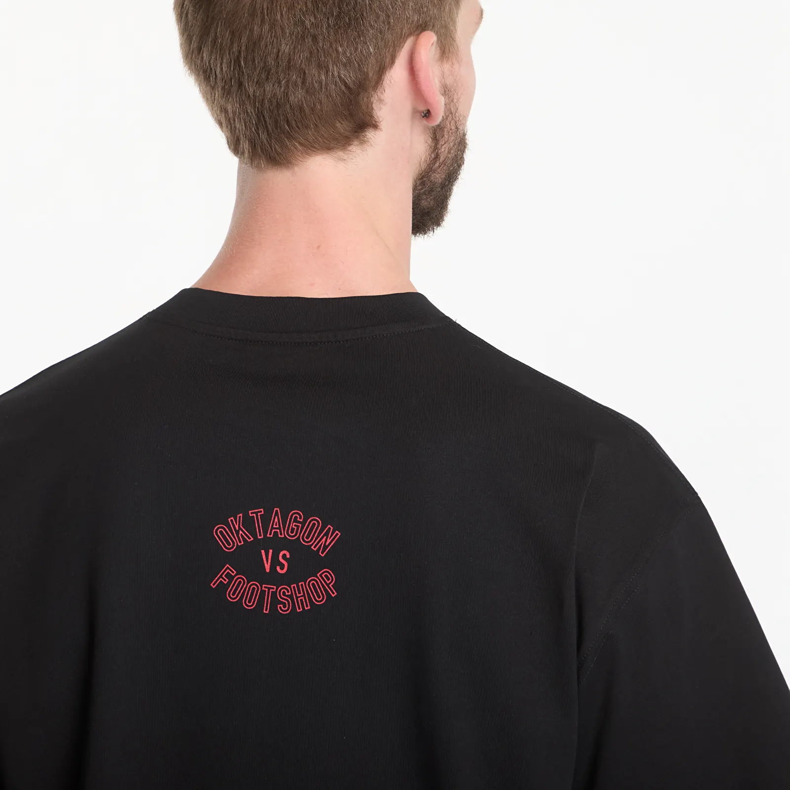 T-Shirts Footshop x Oktagon T-Shirt Fighters Black