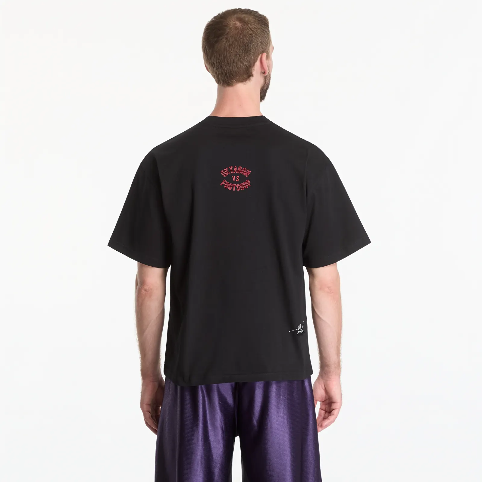 T-Shirts Footshop x Oktagon T-Shirt Fighters Black
