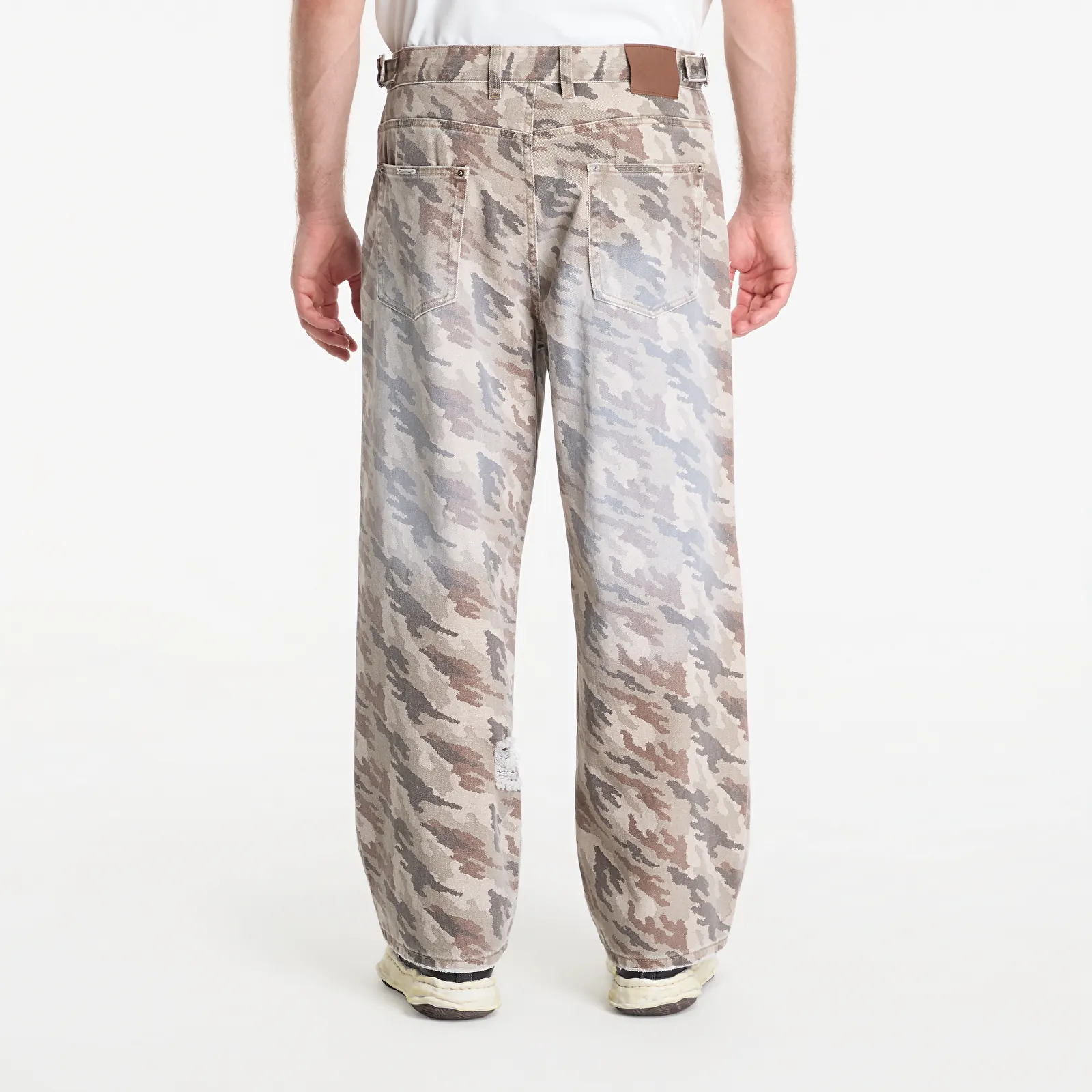 Τζιν Footshop x Oktagon Camo Pants Brown