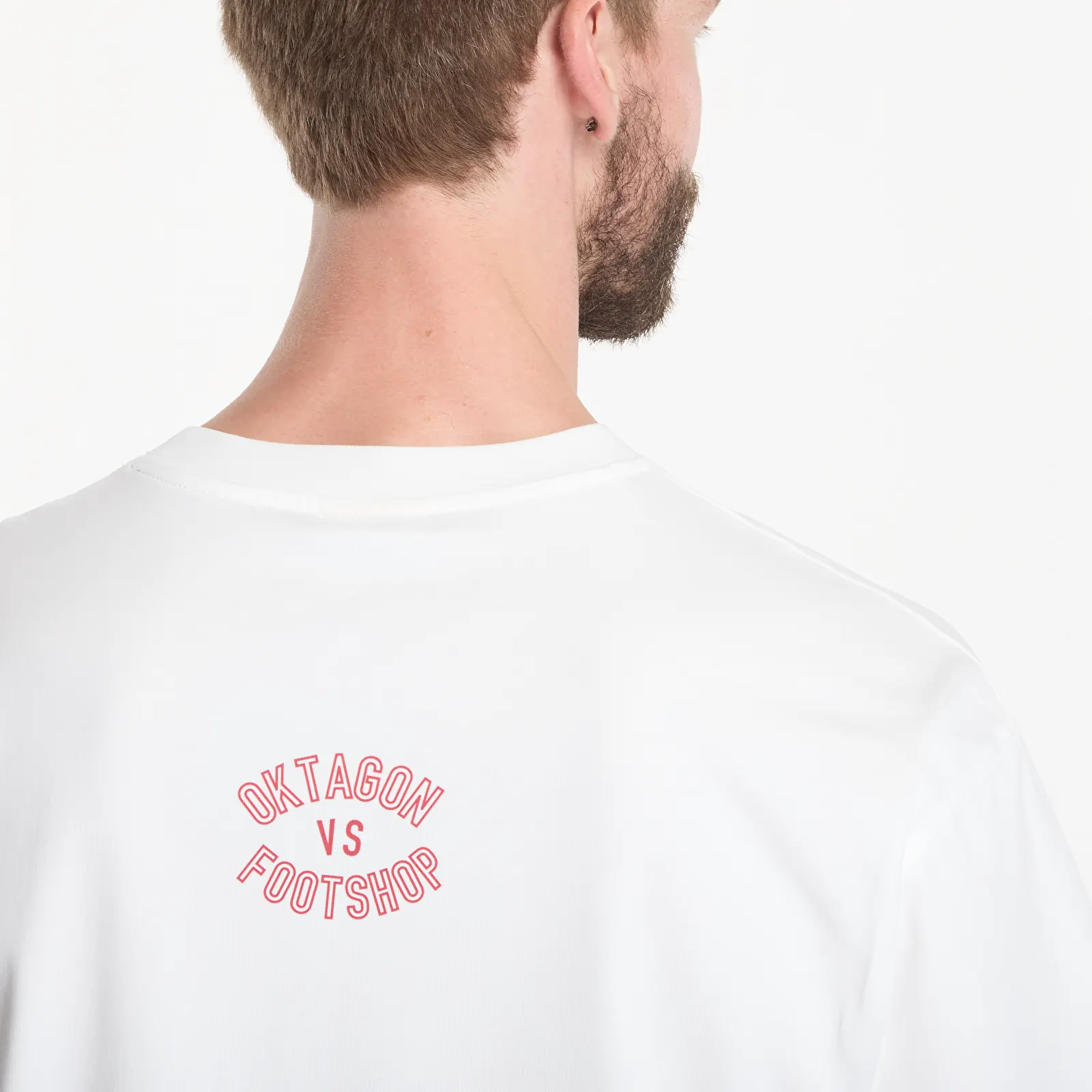T-shirts Footshop x Oktagon T-Shirt Fighters White