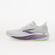 Brooks Ghost 18 White/ Purple Hebe/ Green