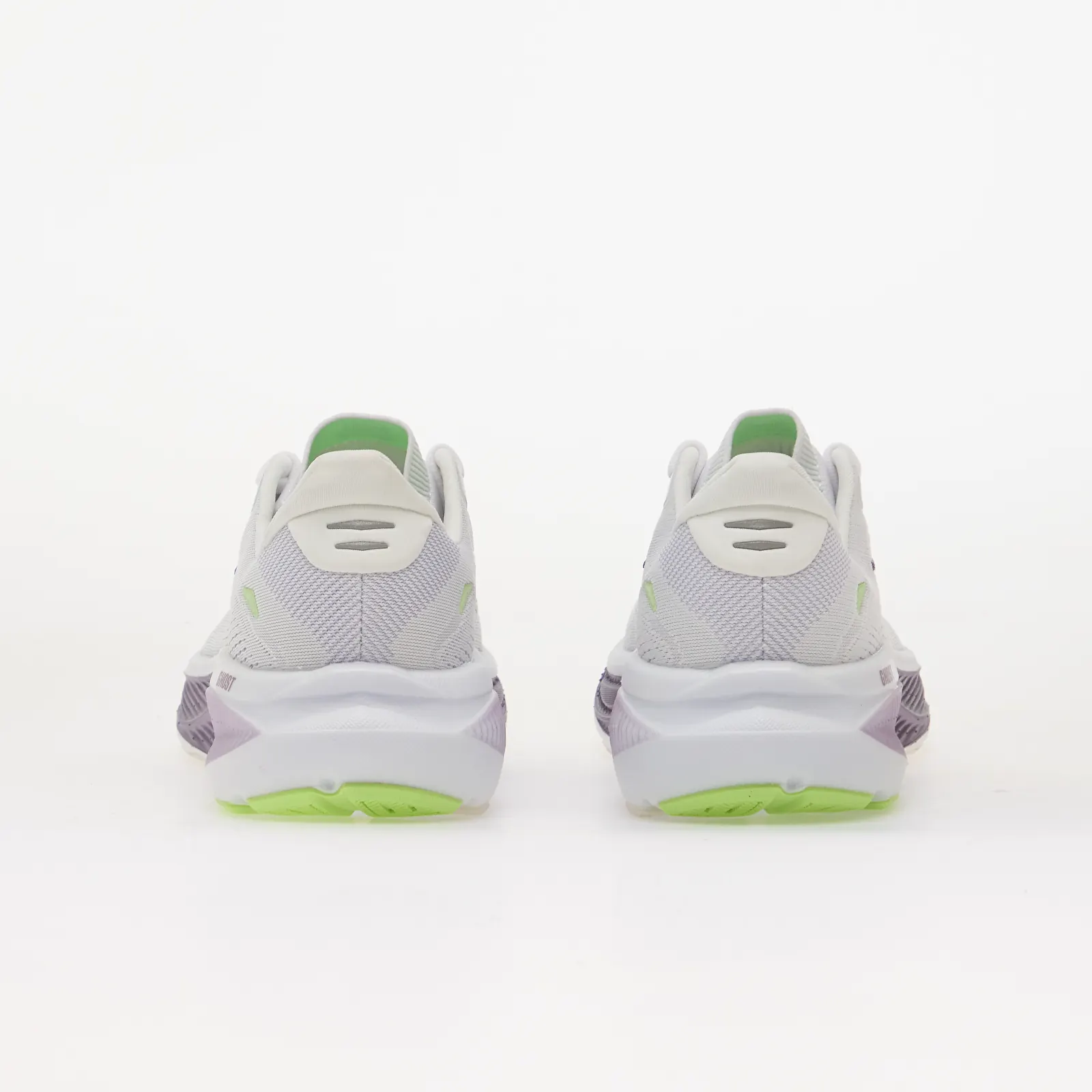 Naisten kengät Brooks Ghost 18 White/ Purple Hebe/ Green