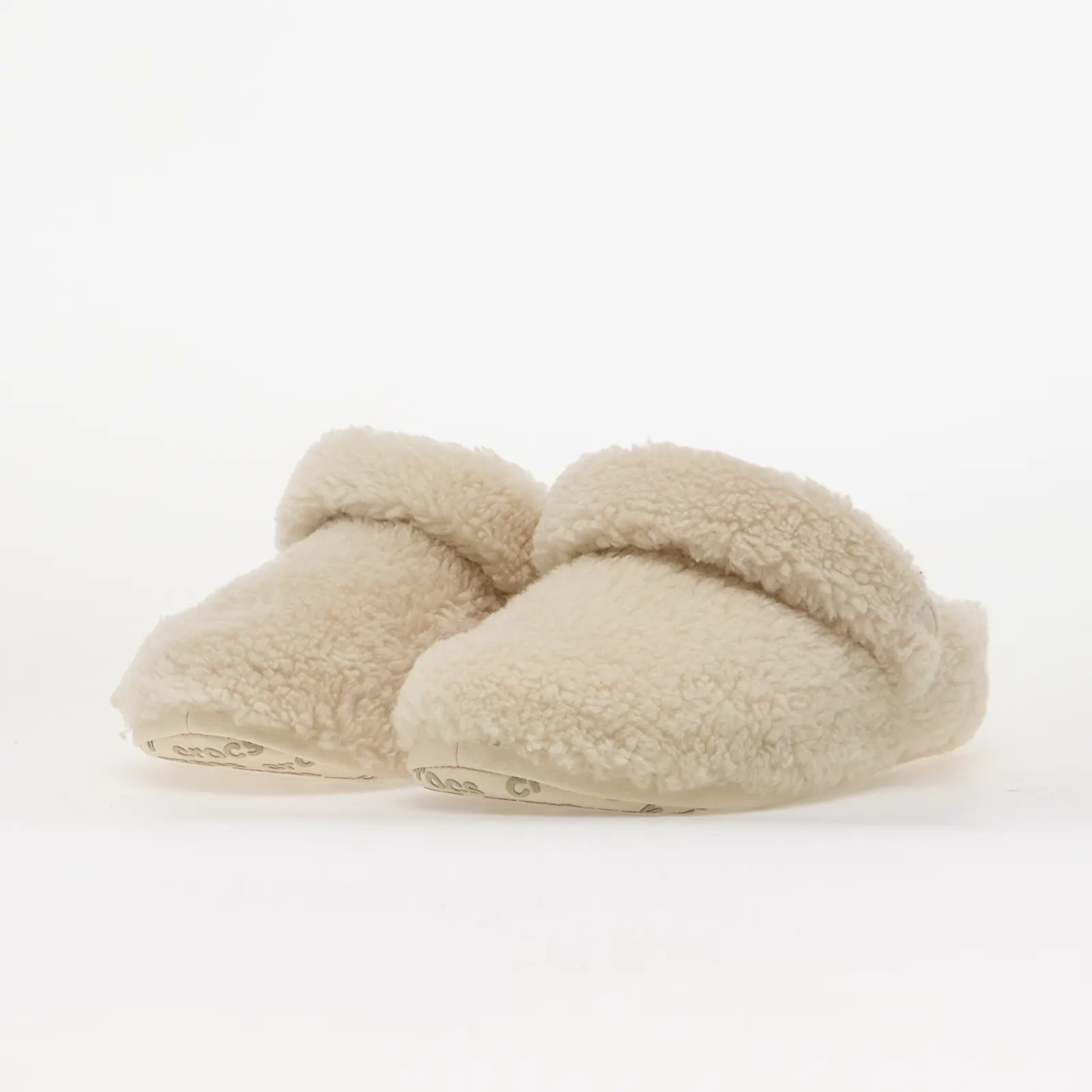 Otroške superge in čevlji Crocs Classic Cozzzy Slipper Kids Stucco