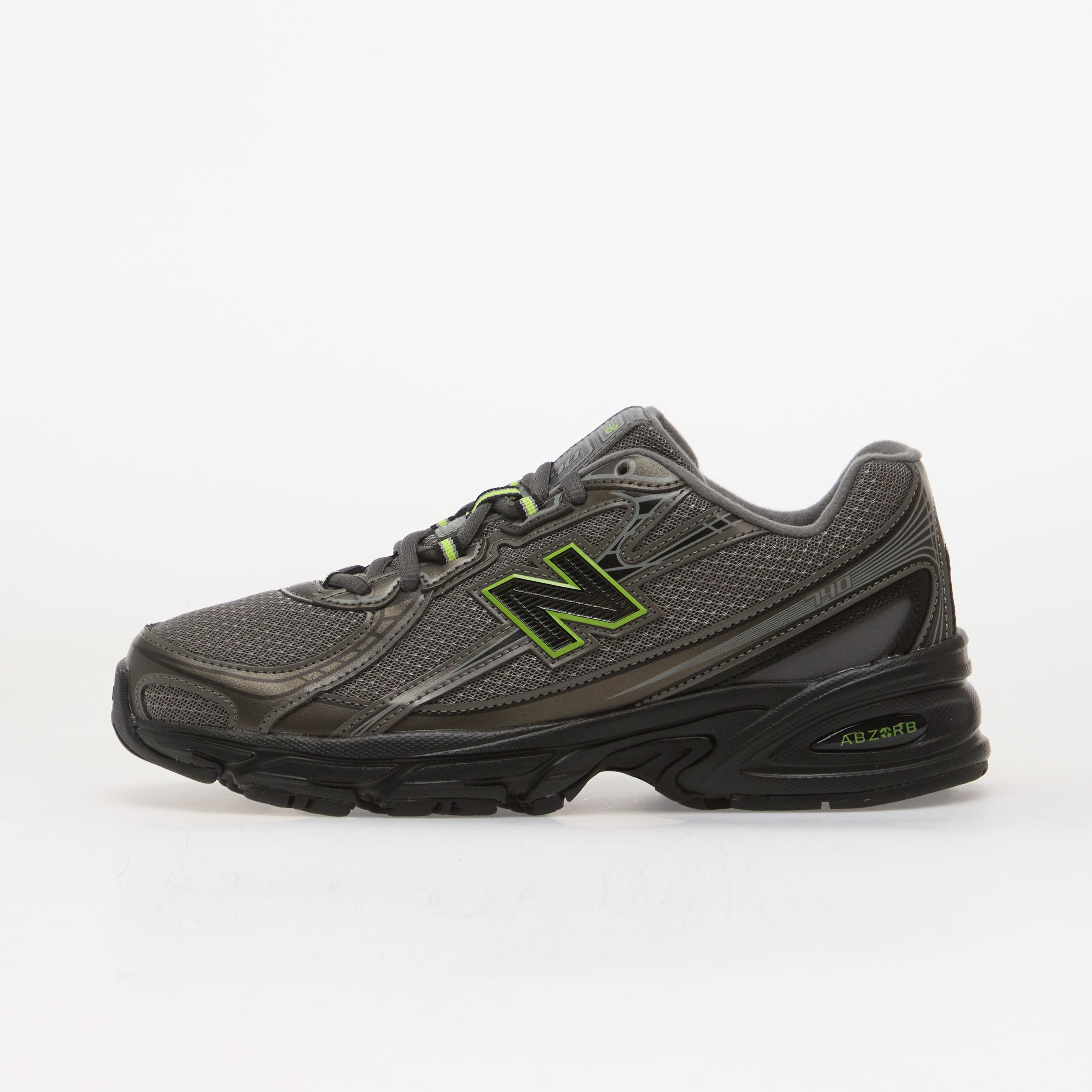 Сникърси New Balance Kids 740 Black Metallic/ Alkaline Green EUR 38.5
