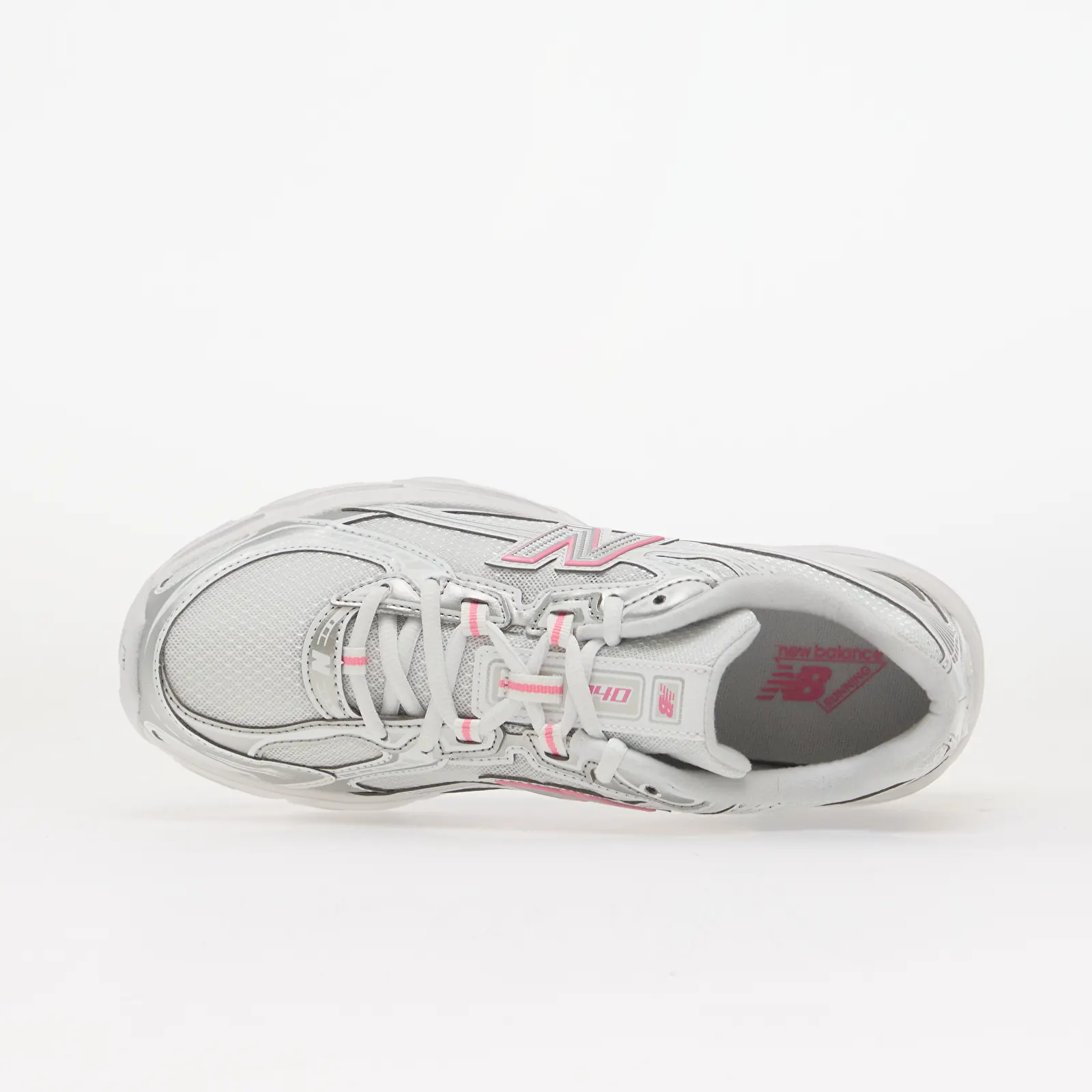 Pánské tenisky a boty New Balance Kids 740 Silver Metallic/ Signal Pink