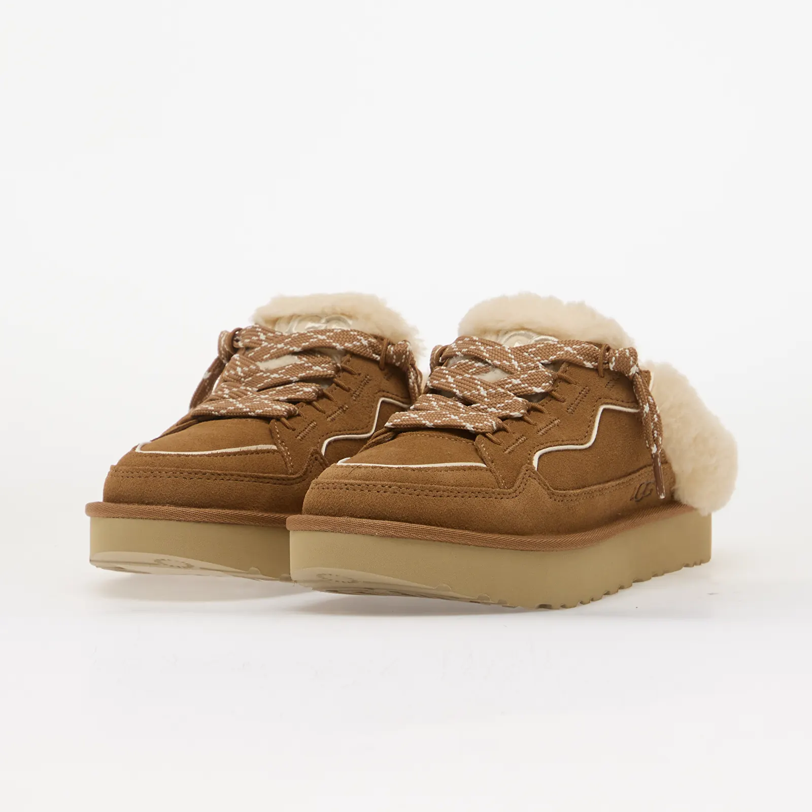 Încălțăminte și sneakerși pentru femei UGG W Lowmel Mule Chestnut