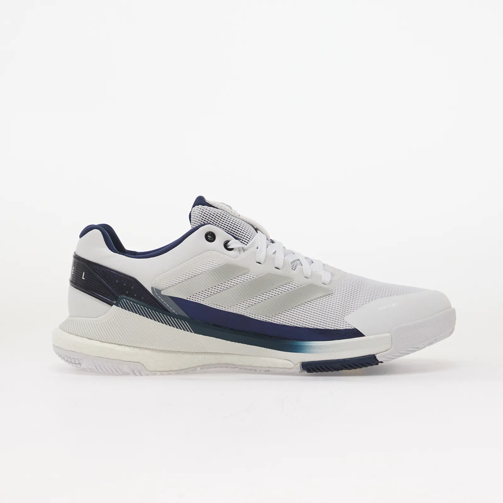 Men's shoes adidas Crazyquick BOOST Padel Ftwr White/ Silver Met./ Dark Blue