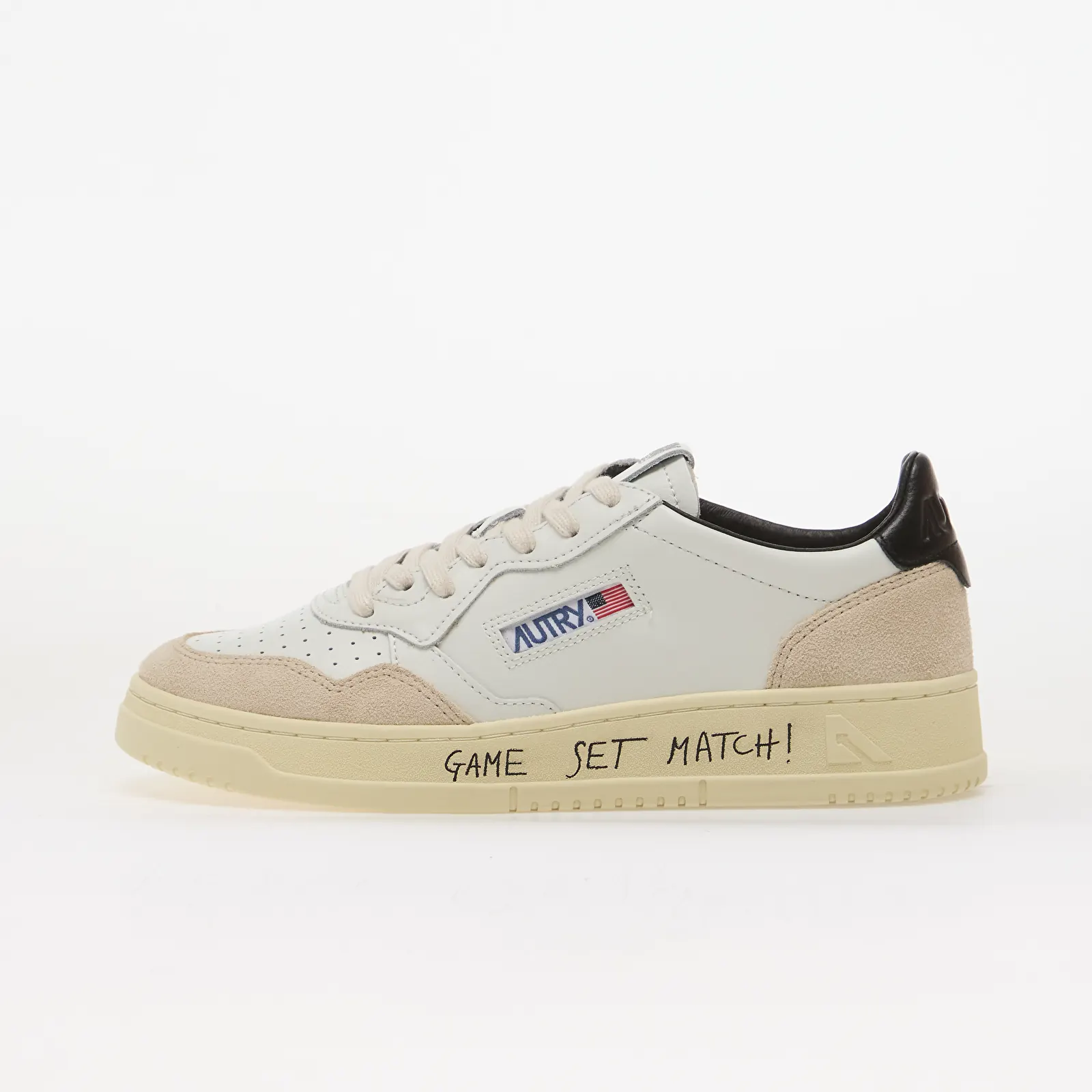 Herenschoenen Autry Medalist Low Man White/ Black
