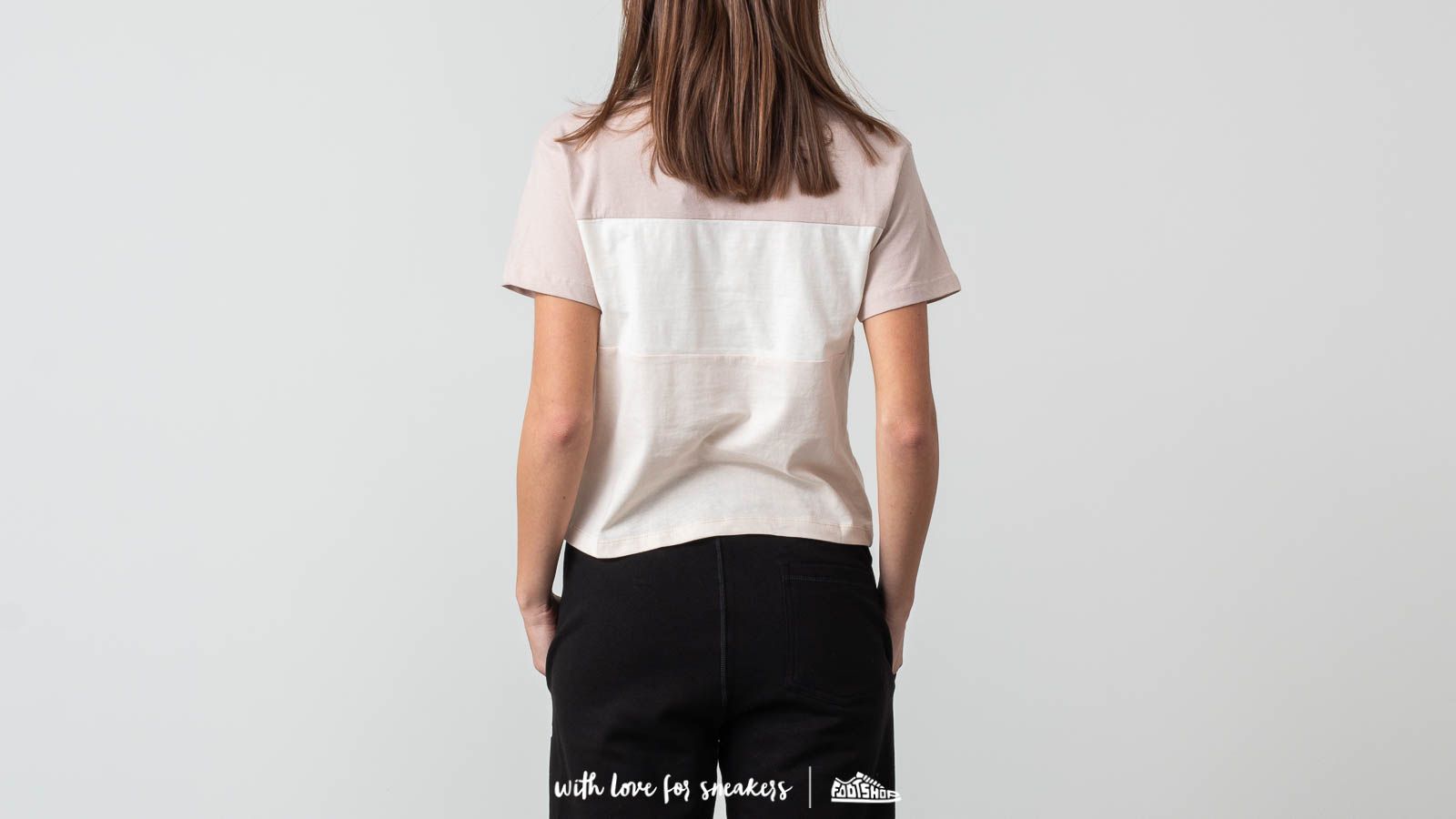 T-Shirts and shirts FILA Allison Tee Pink Tint/ Mushroom