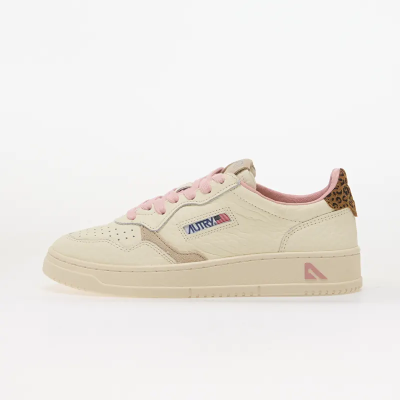 Autry Medalist Low Woman White/ Pink