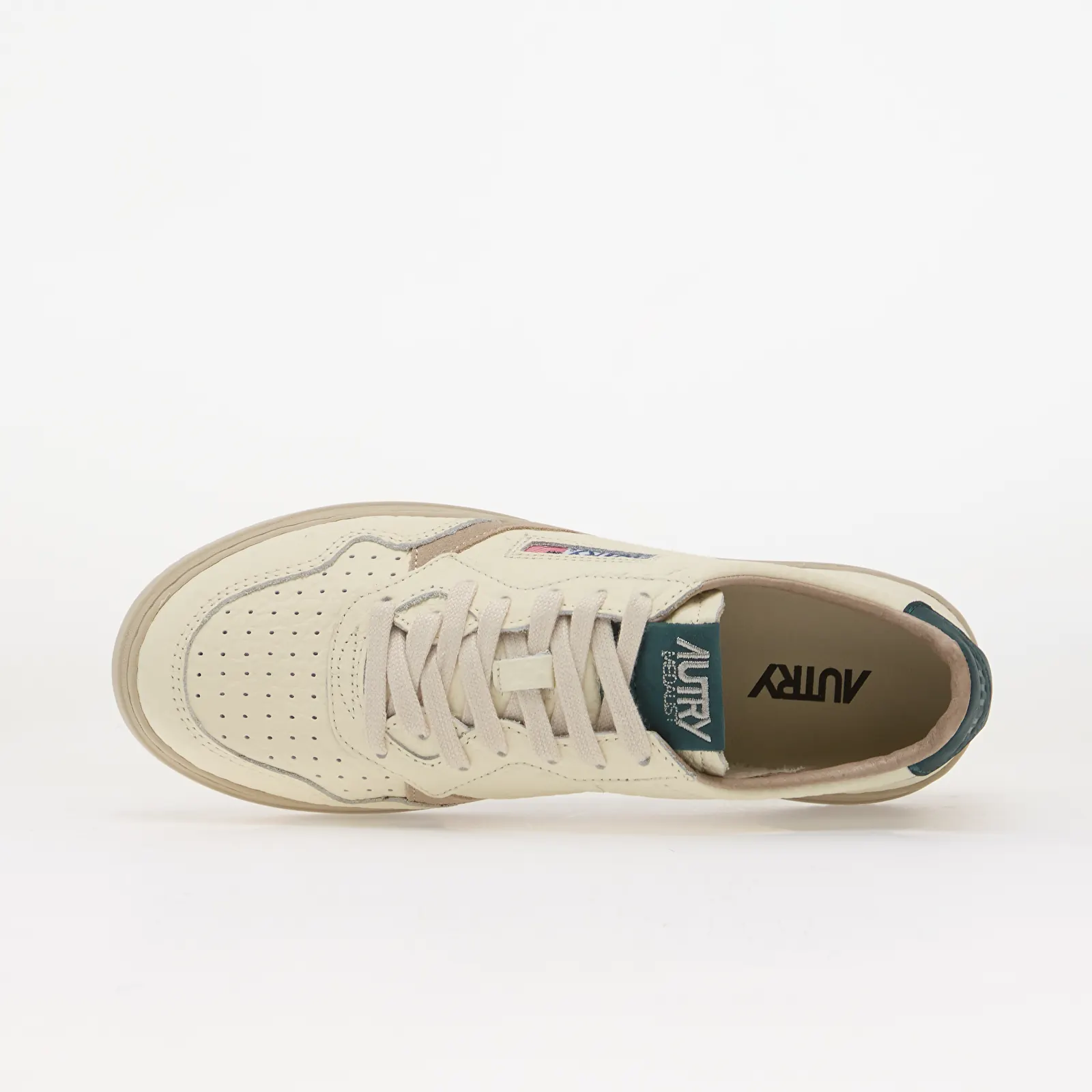 Ανδρικά παπούτσια Autry Medalist Low Man Beige/ Green