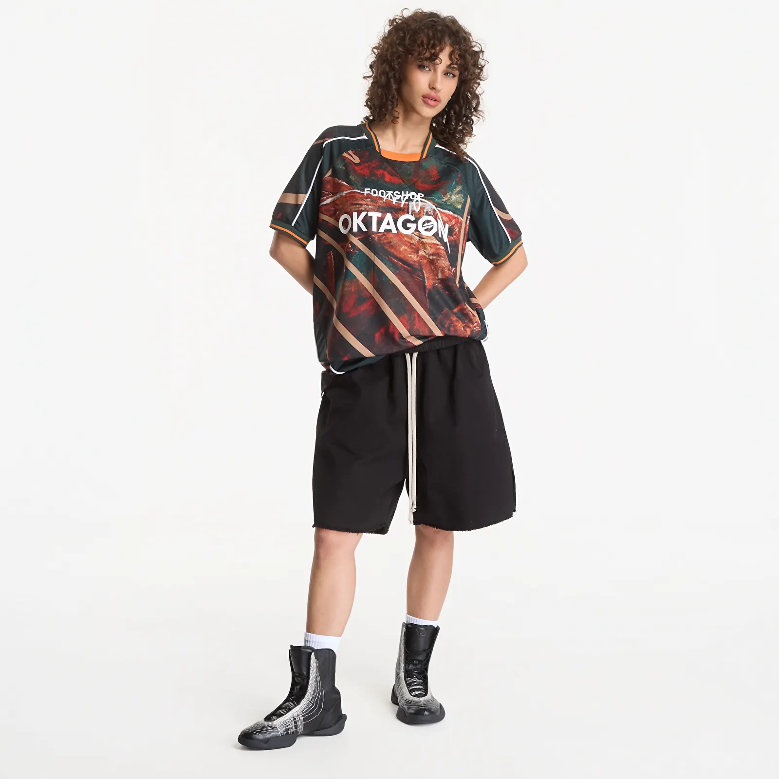 Jerseys Footshop x Oktagon Jersey Brown