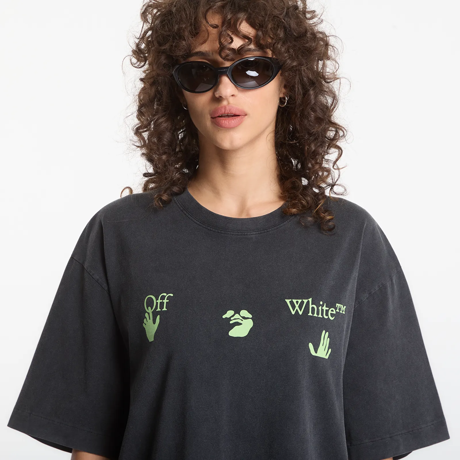   Μπλούζες Off-White Bacco Arrow Skate S/S Tee UNISEX Vintage Black