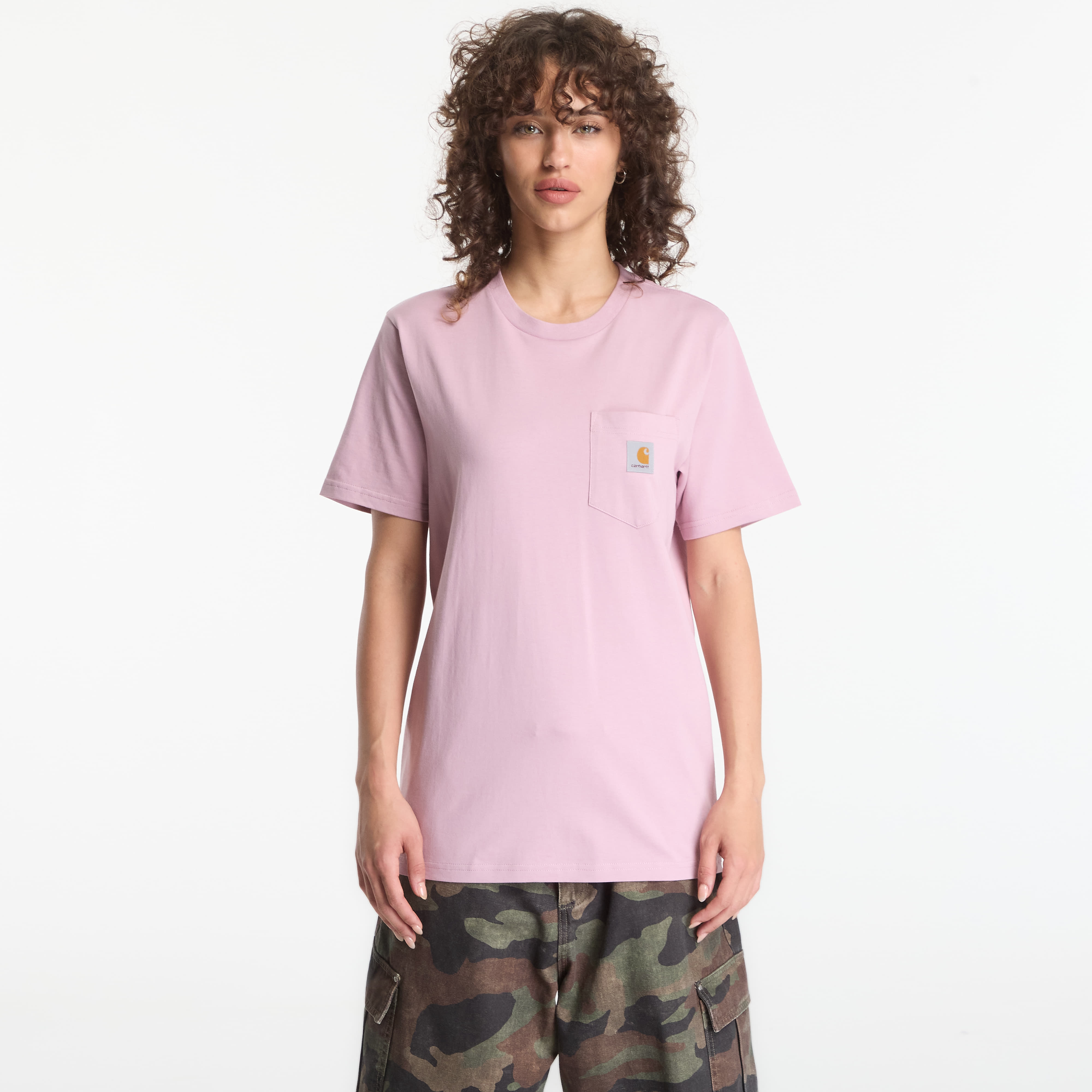 Тениска Carhartt WIP S/S Pocket T-Shirt UNISEX Hortensia M