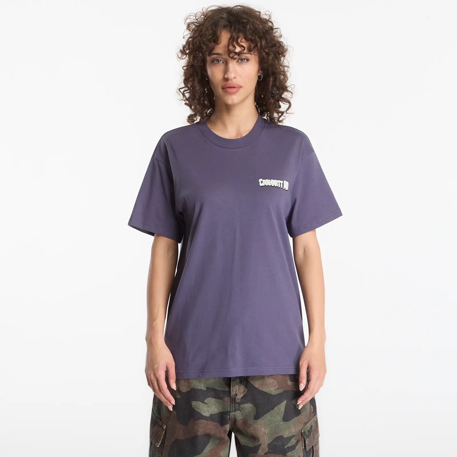 Tricouri  Carhartt WIP S/S Wiptopia II T-Shirt UNISEX Shady Purple