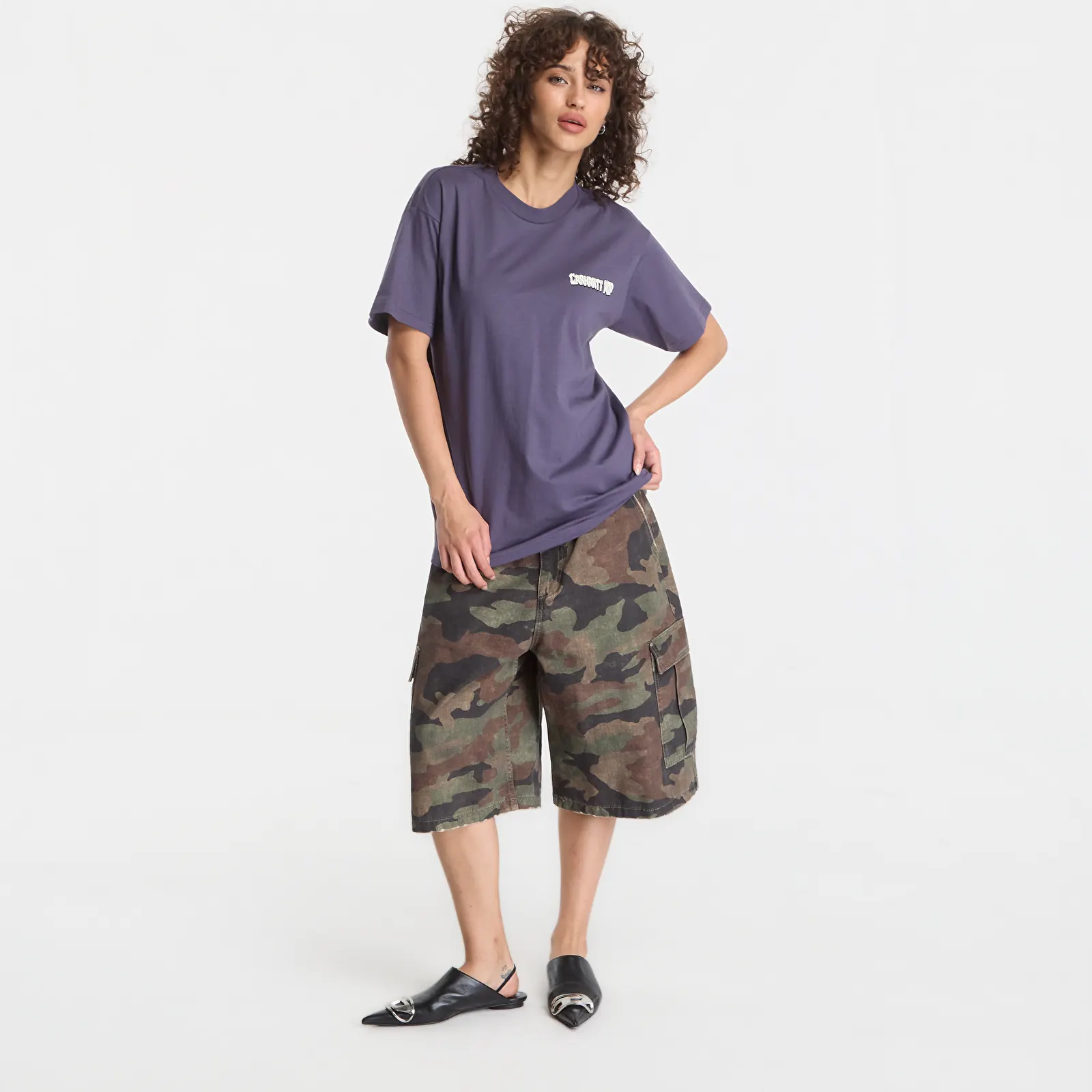Tricouri  Carhartt WIP S/S Wiptopia II T-Shirt UNISEX Shady Purple