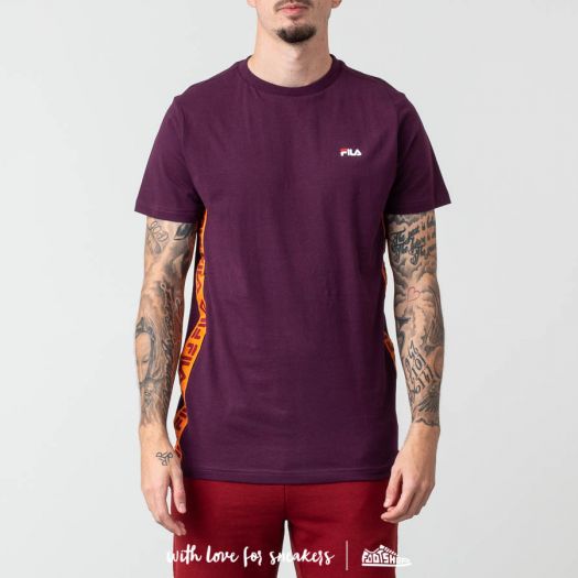 T Shirts and shirts FILA Talan Tee Potent Purple Footshop