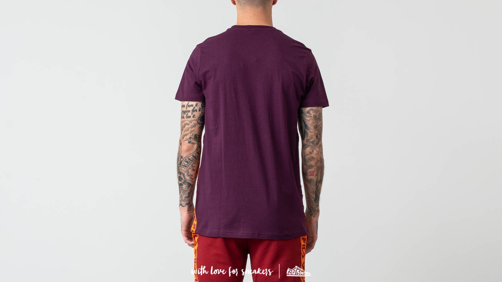 T Shirts and shirts FILA Talan Tee Potent Purple Footshop