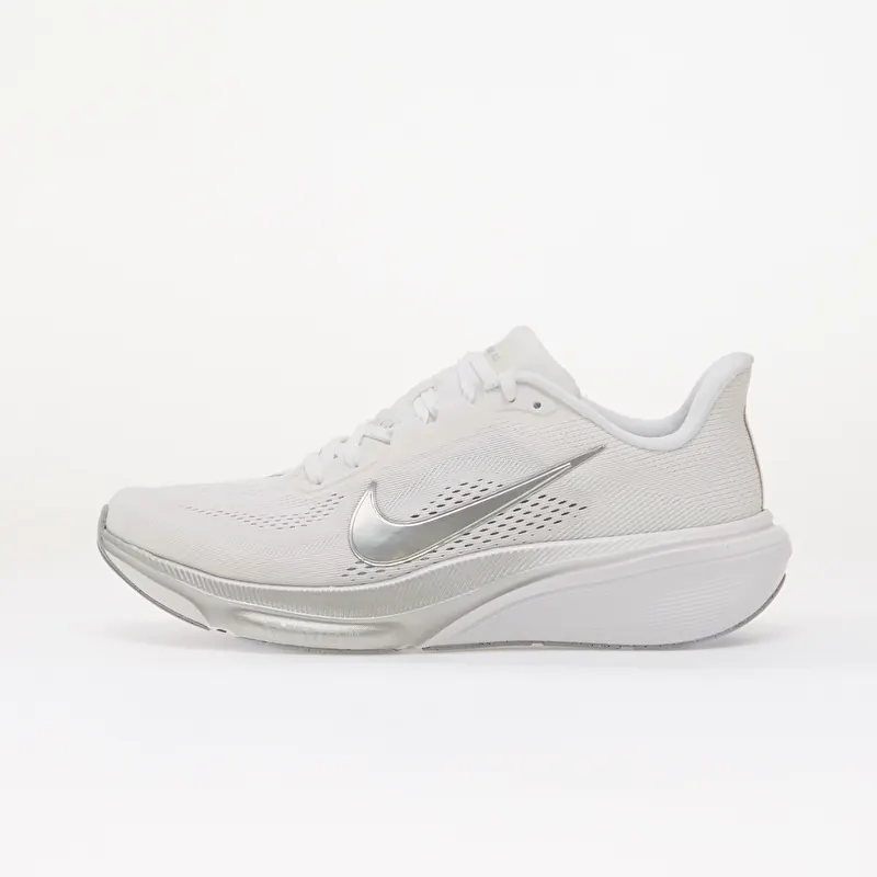 Nike Pegasus 42 White/ Metallic Silver-Wolf Grey