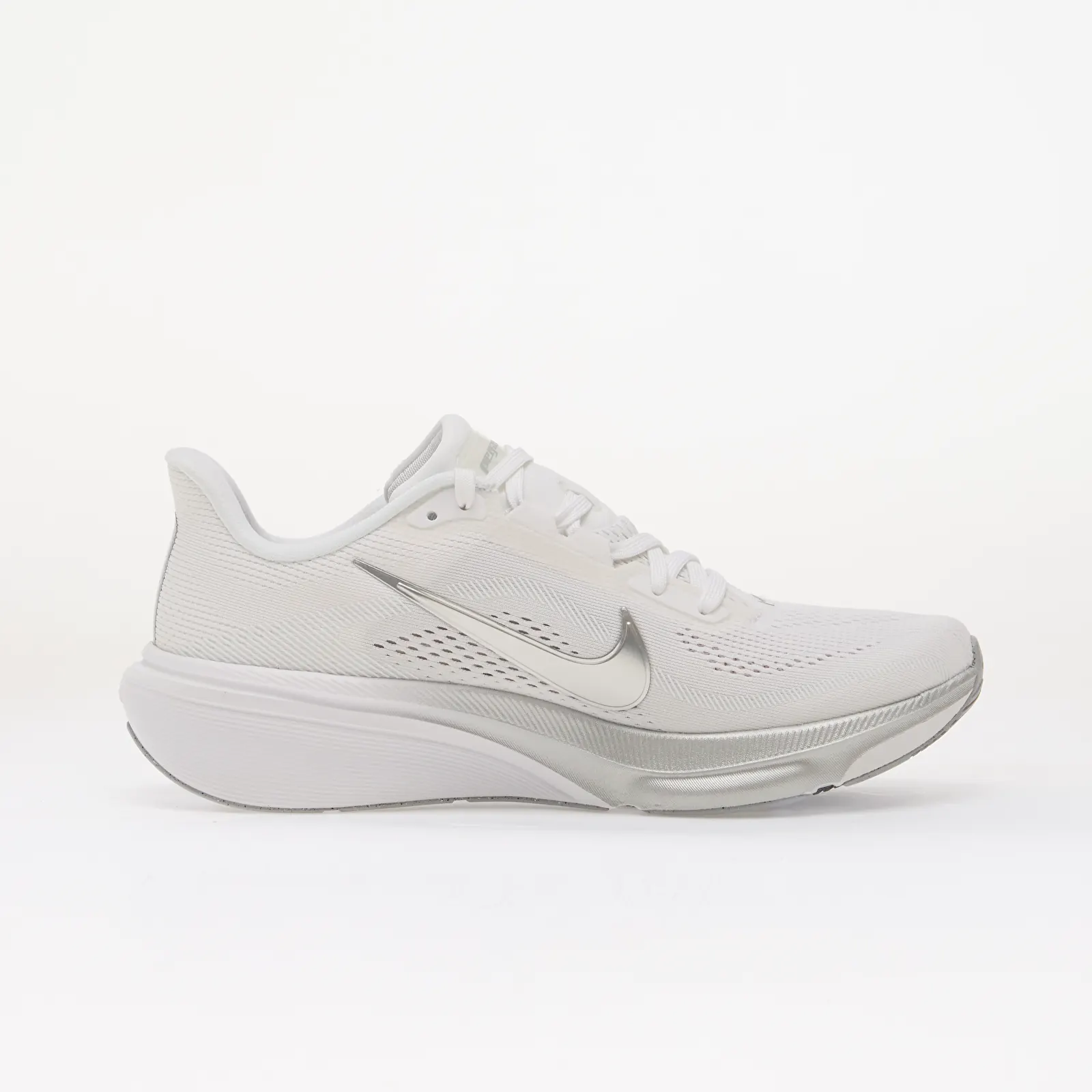 Chaussures et baskets femme Nike Pegasus 42 White/ Metallic Silver-Wolf Grey