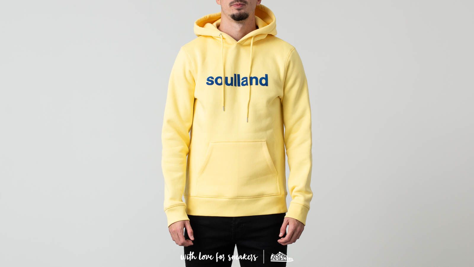 Felpe Soulland Logic Googie Hoodie Yellow
