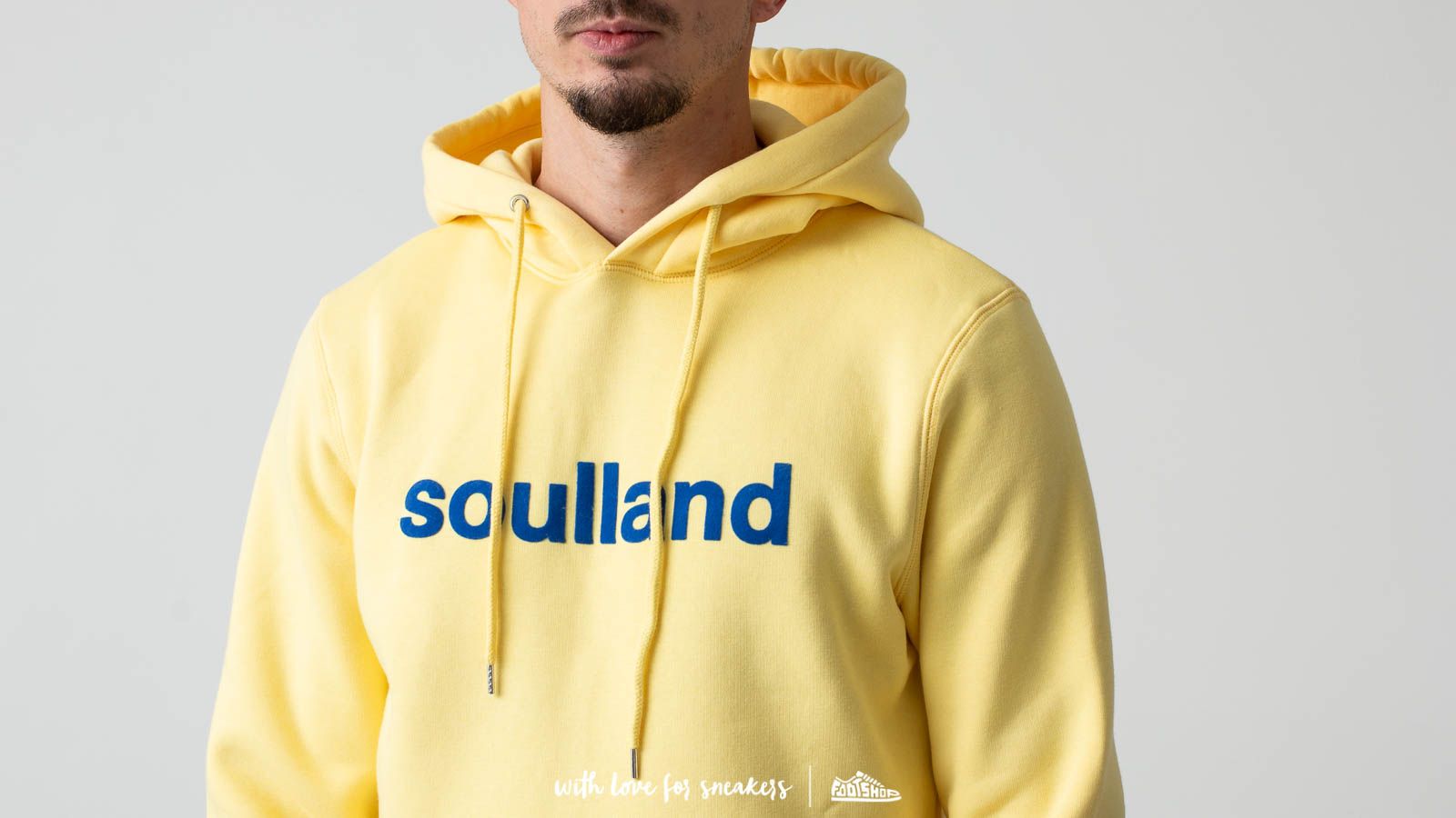 Felpe Soulland Logic Googie Hoodie Yellow