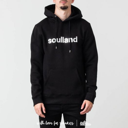 Hoodies and sweatshirts Soulland Logic Googie Hoodie Black | Footshop 