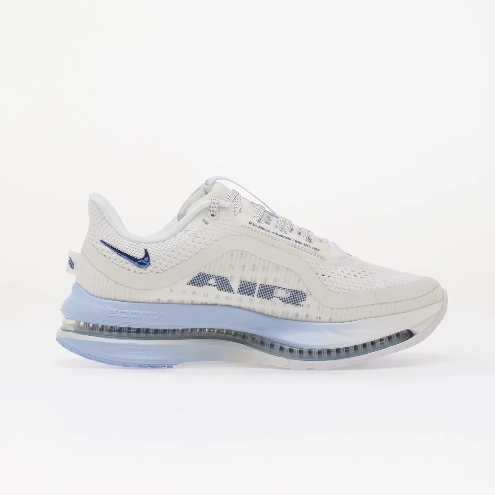 Γυναικεία παπούτσια Nike Pegasus Premium White/ Mystic Navy-Aluminum-Sundial