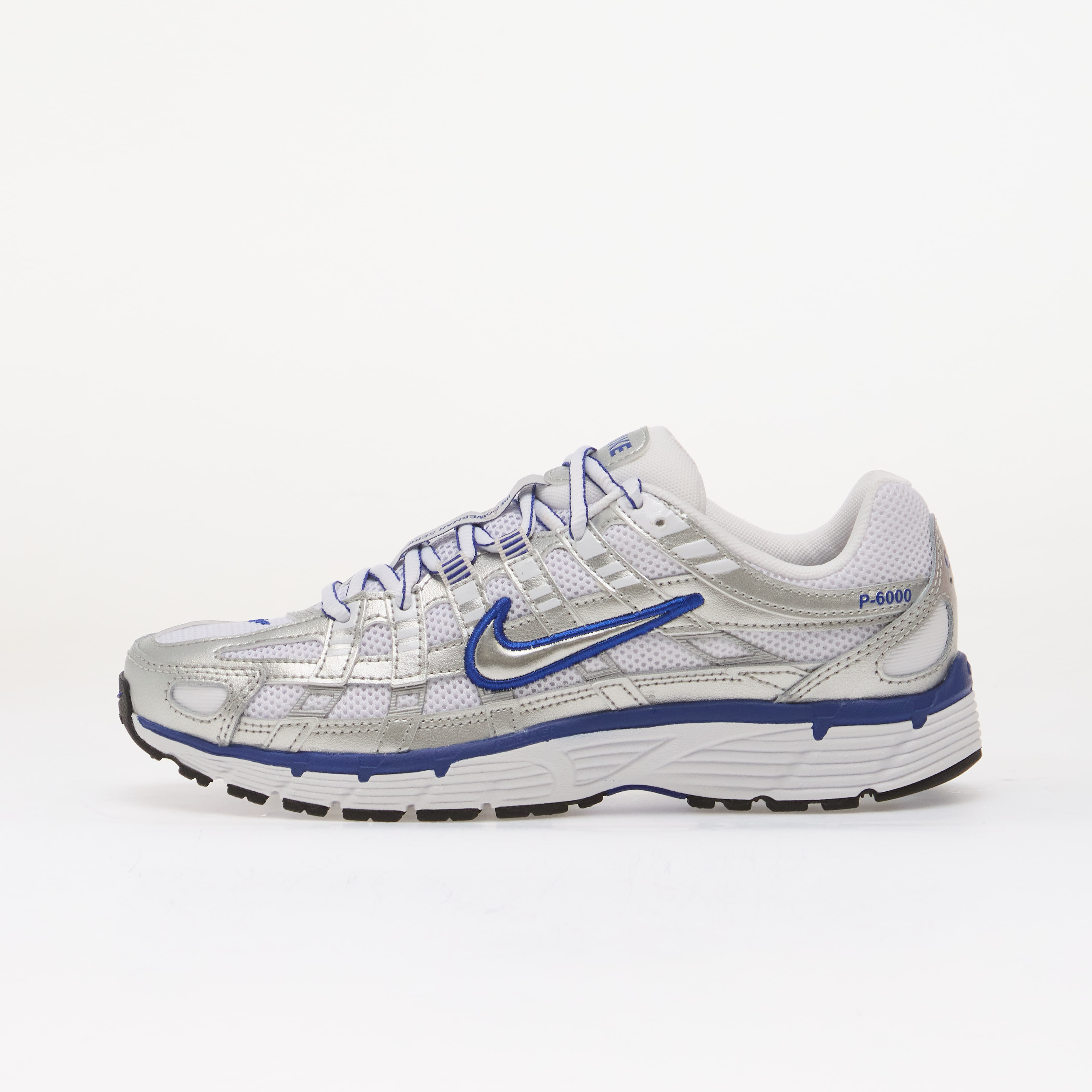 Сникърси Nike P-6000 White/ Metallic Silver-Old Royal-Black EUR 39