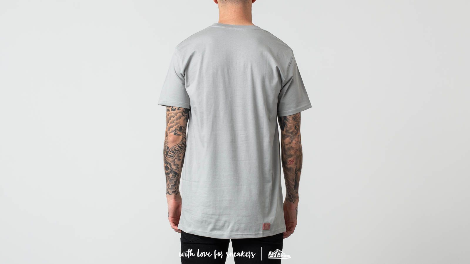 Tričká Life is Porno Tee Grey Melting