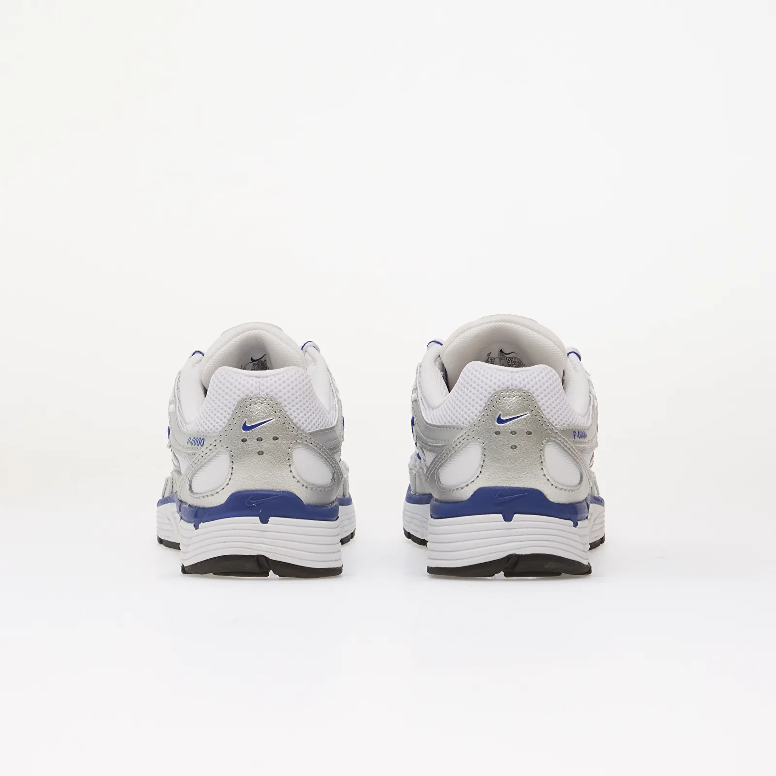 Női cipők Nike P-6000 White/ Metallic Silver-Old Royal-Black