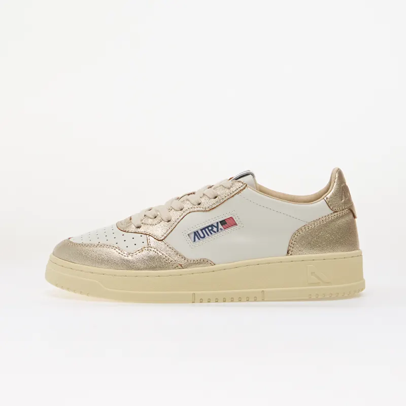 Autry Medalist Low Woman White/ Platinum