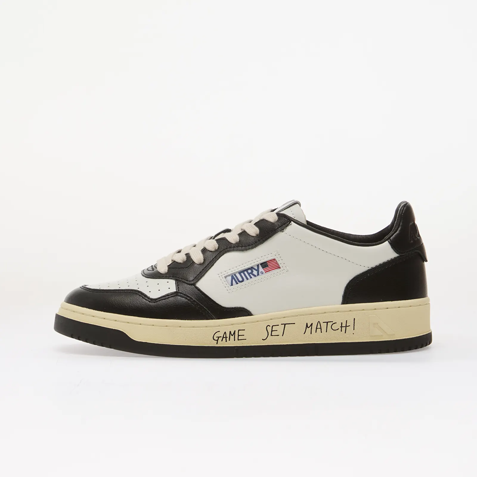 Herenschoenen Autry Medalist Low Man White/ Black