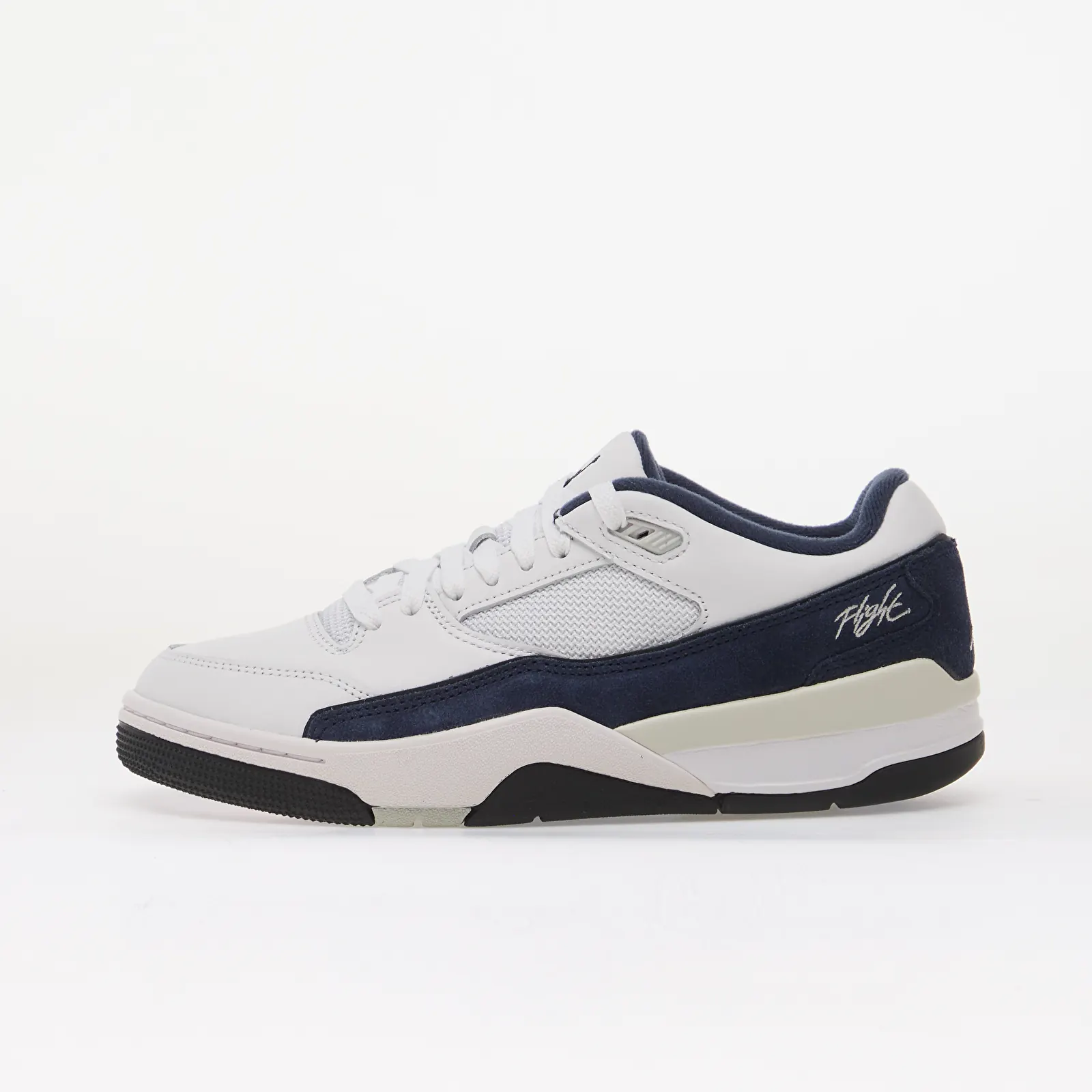 Zapatillas Hombre Jordan Flight Court White/ College Navy-Lt Smoke Grey