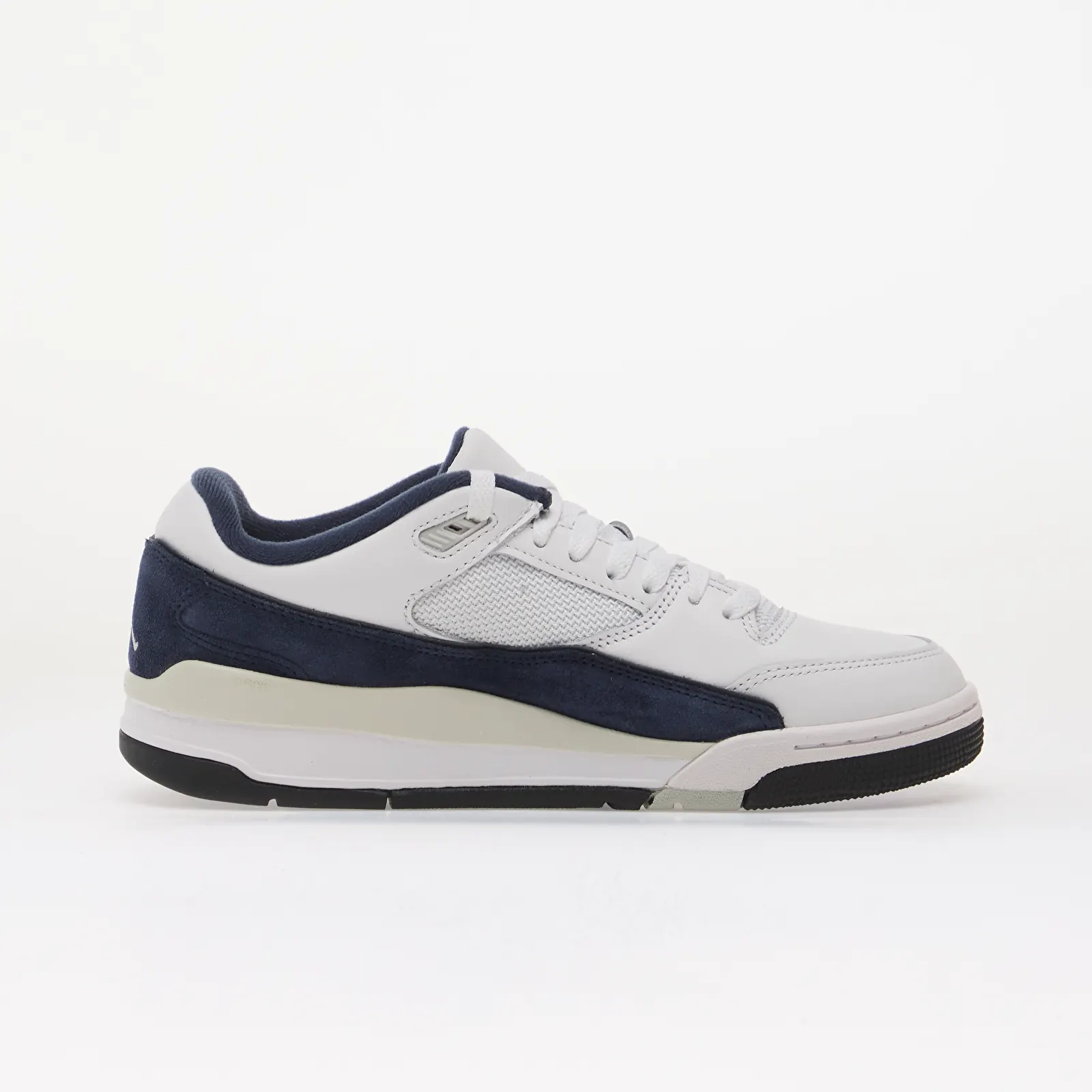 Zapatillas Hombre Jordan Flight Court White/ College Navy-Lt Smoke Grey
