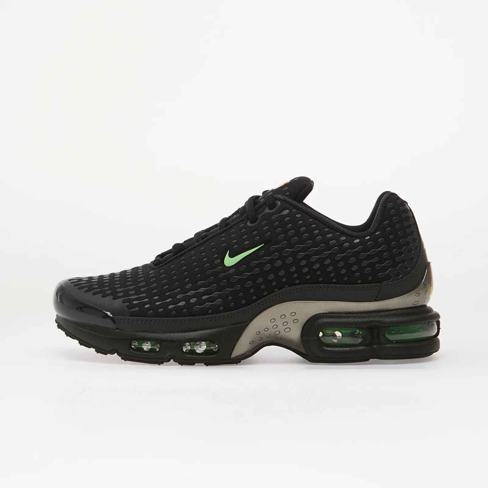 Чоловіче взуття Nike Air Max Plus VII Black/ Illusion Green-Dk Smoke Grey