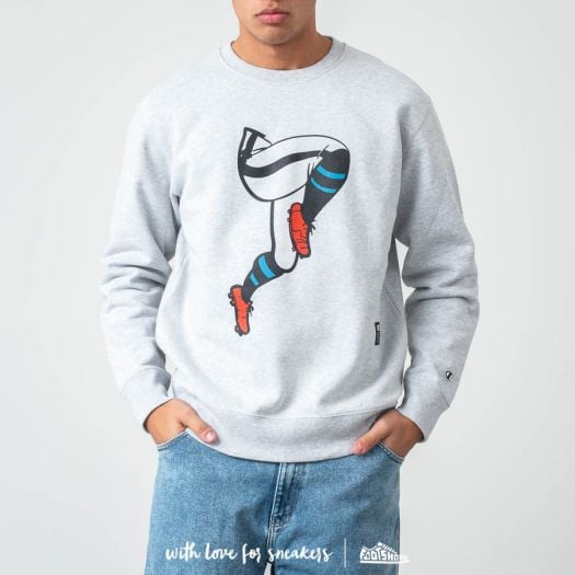 Hoodies and sweatshirts Champion x WOOD WOOD Mike Reverse Weave Crewneck Grey Footshop