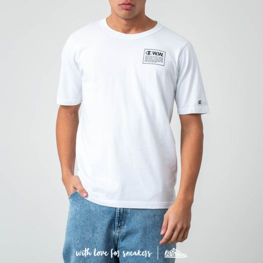 T Shirts and shirts Champion x WOOD WOOD Rick Oversized Tee White Footshop