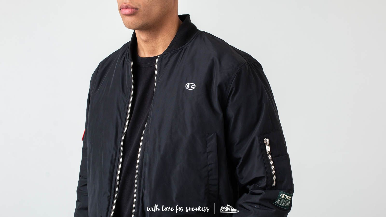 Chaquetas Champion x WOOD WOOD Danny Bomber Jacket Black