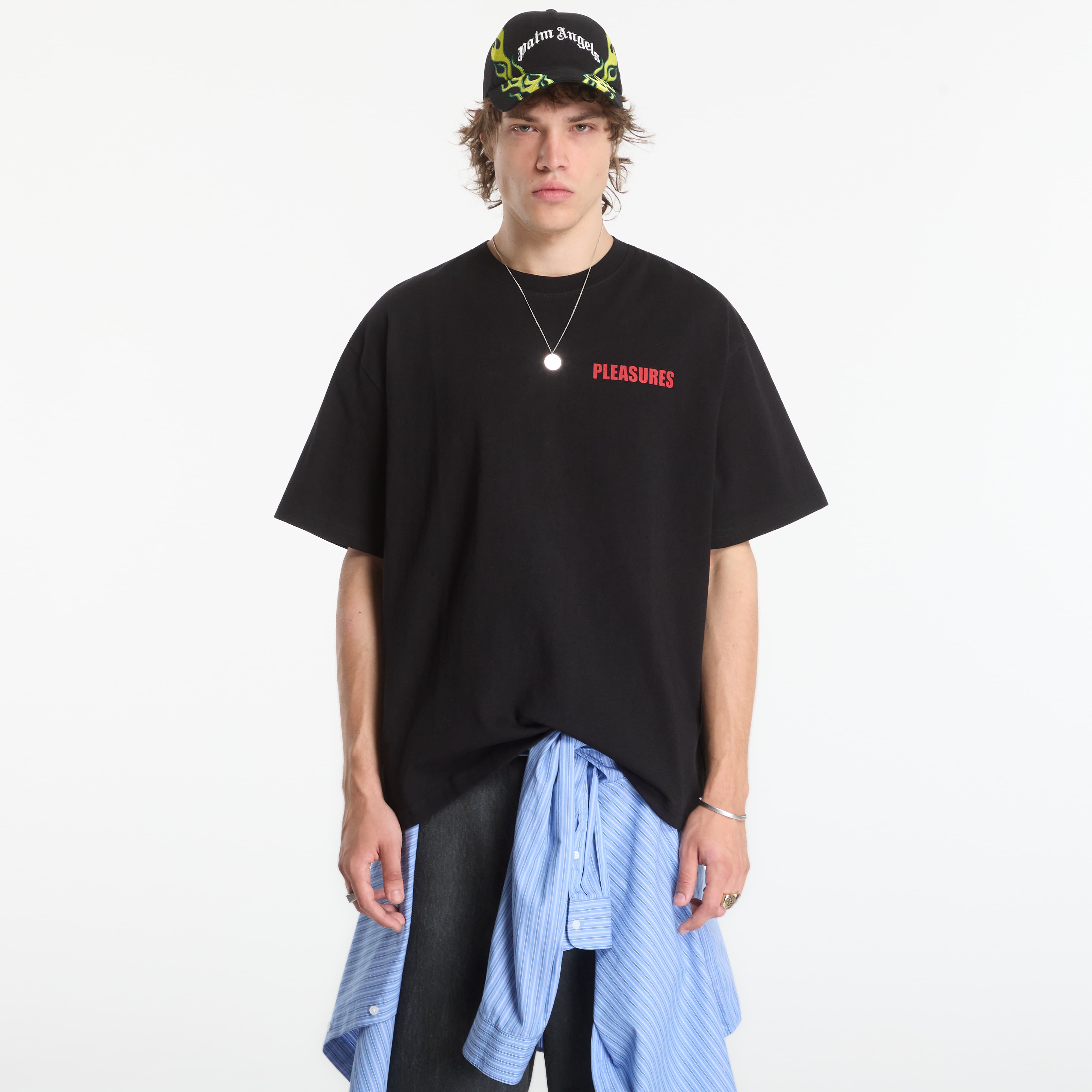 Къси панталони PLEASURES Clash Work Shorts Black 30