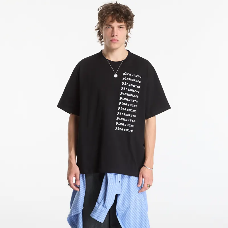 T-shirt PLEASURES Slip Pocket Shirt Black