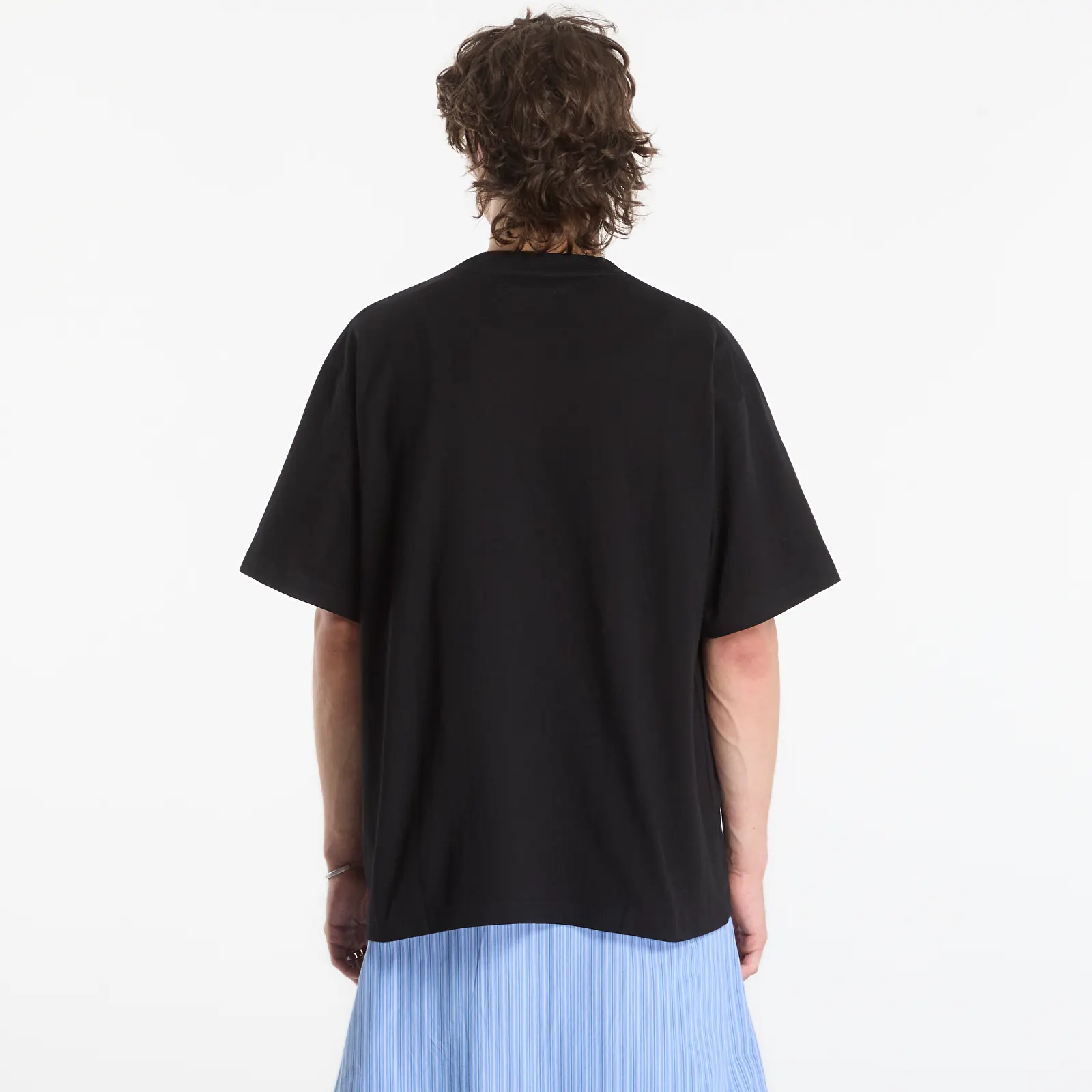 T-shirts  PLEASURES Slip Pocket Shirt Black