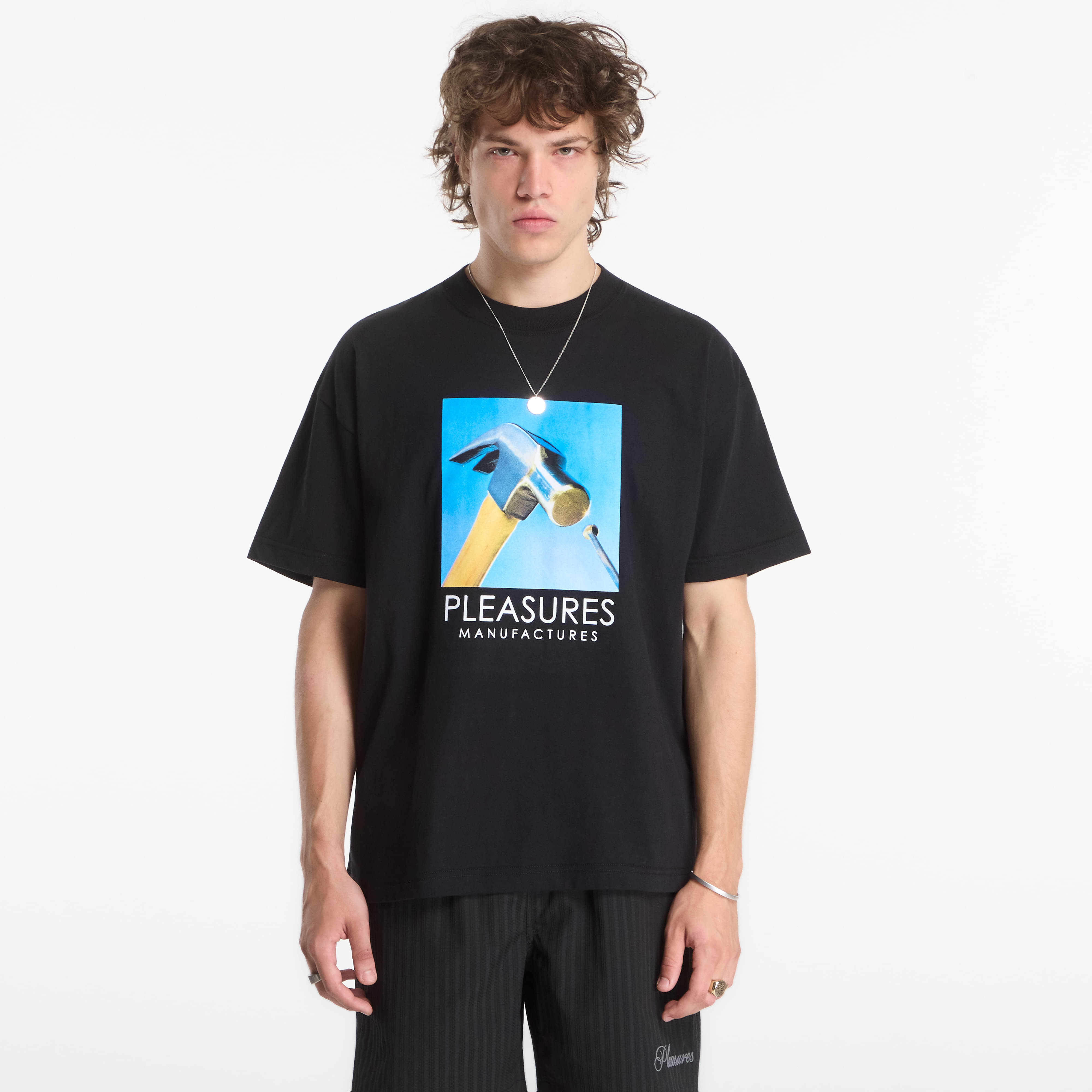 Тениска PLEASURES Hammer T-Shirt Black S