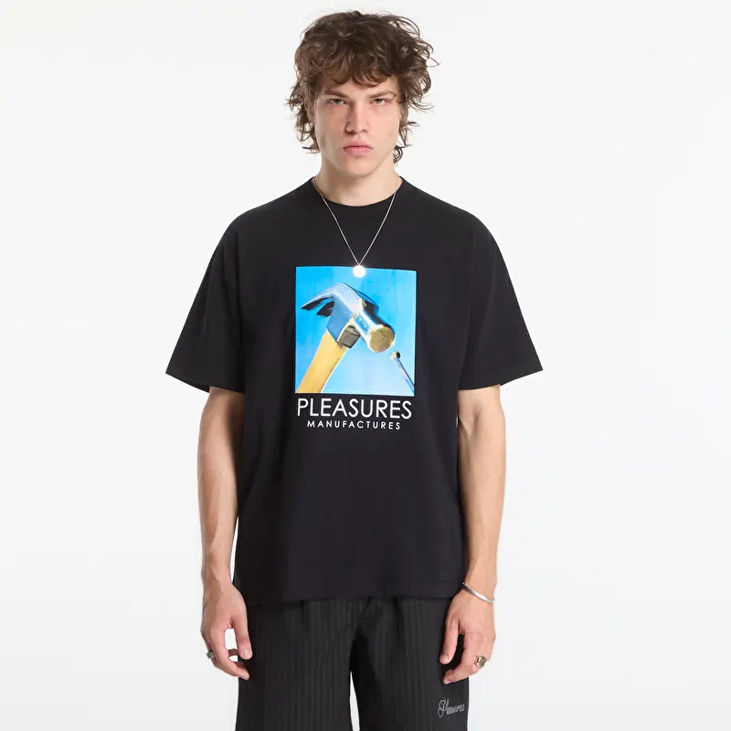 T-shirt PLEASURES Hammer T-Shirt Black