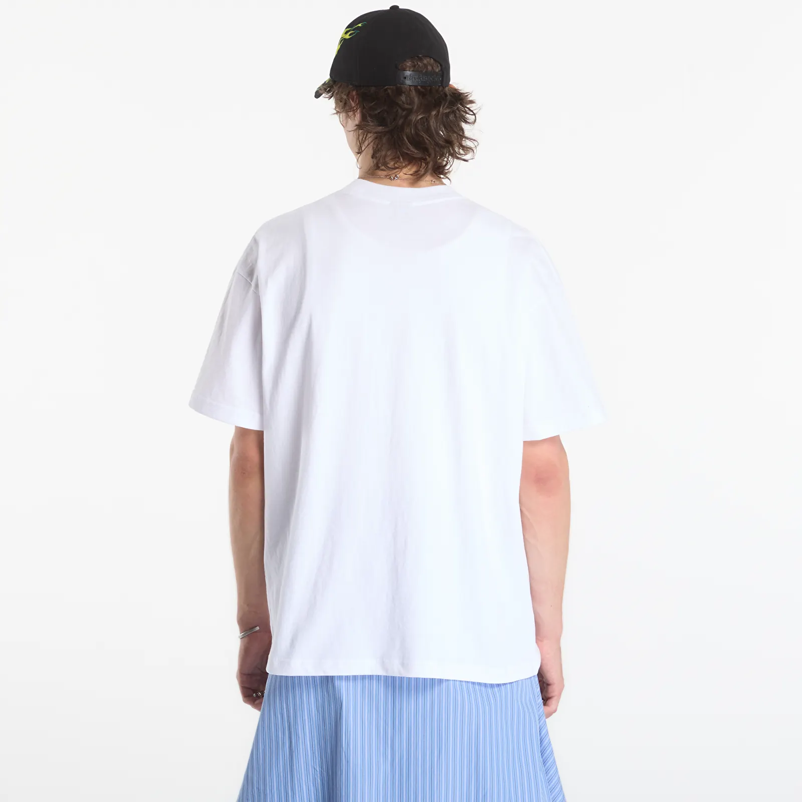 Tricouri  PLEASURES Immolate T-Shirt White