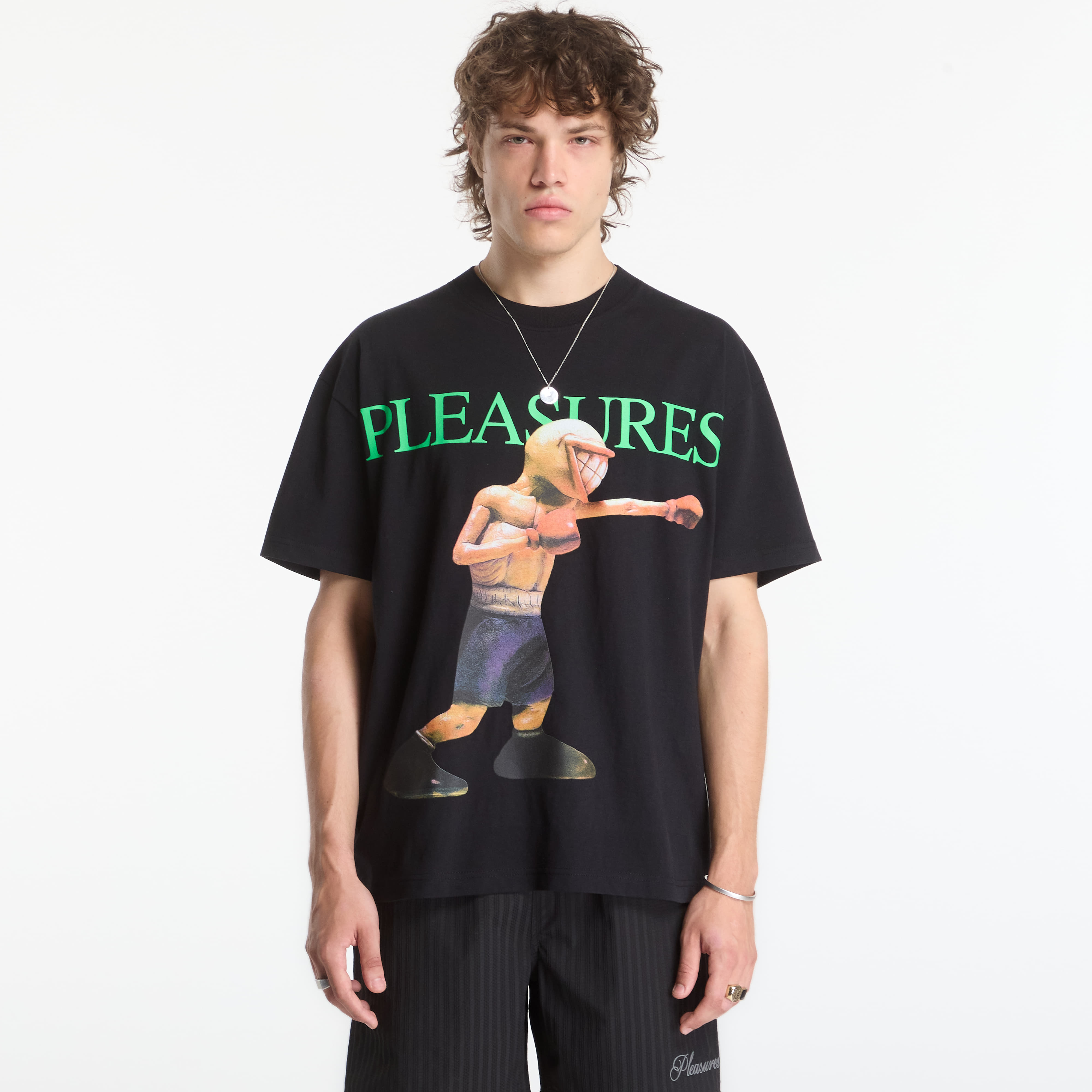 Тениска PLEASURES Animals T-Shirt Black XXL