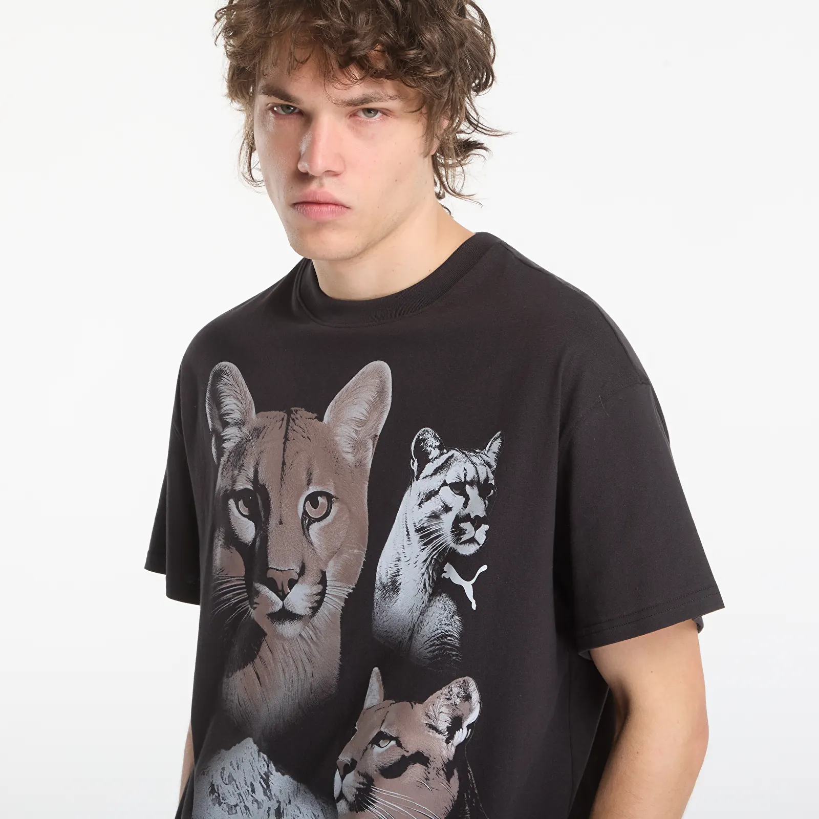 Trička Puma Dylan Wildcat Tee Ii Puma Black