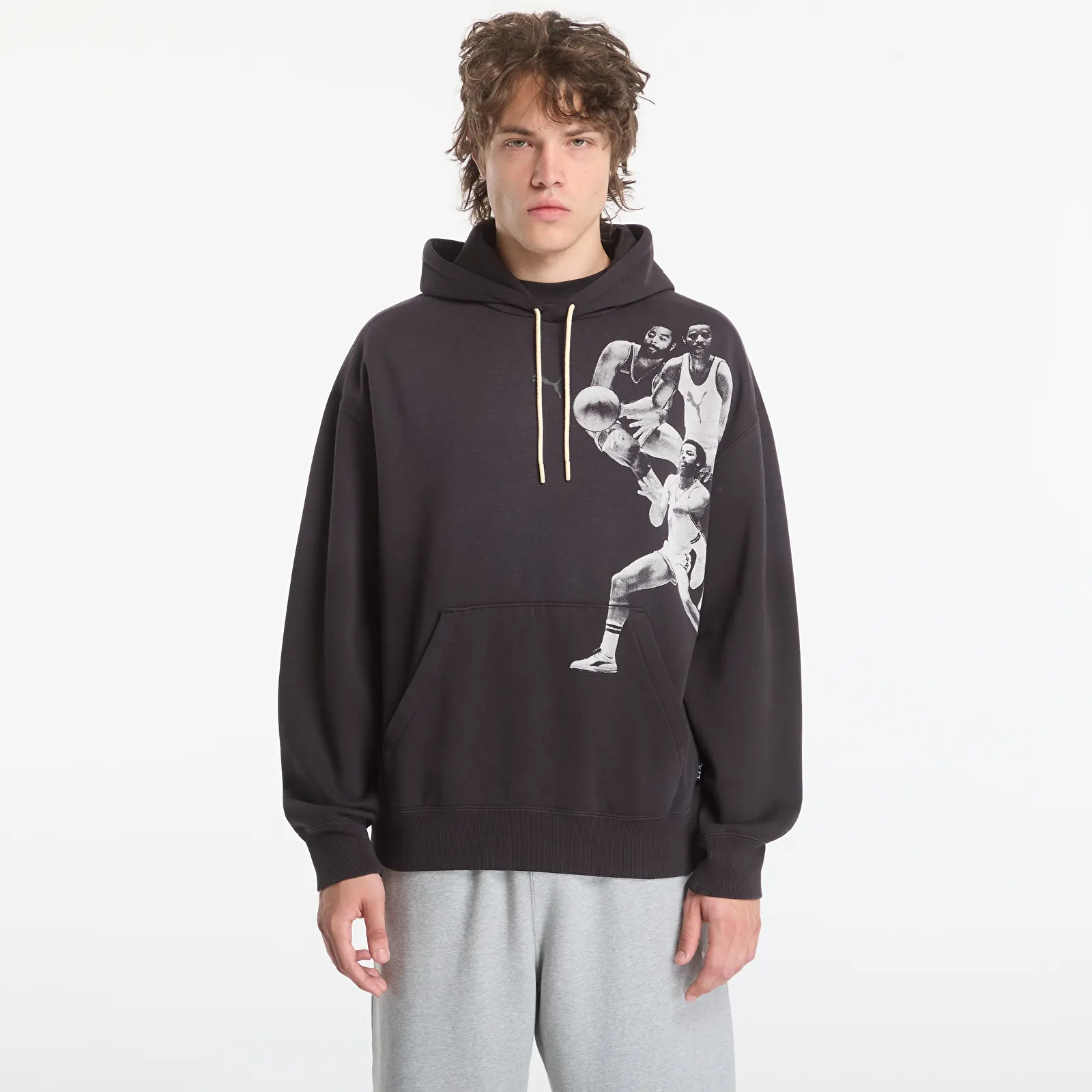 Felpe Puma Memory Lane Hoodie Fl Puma Black