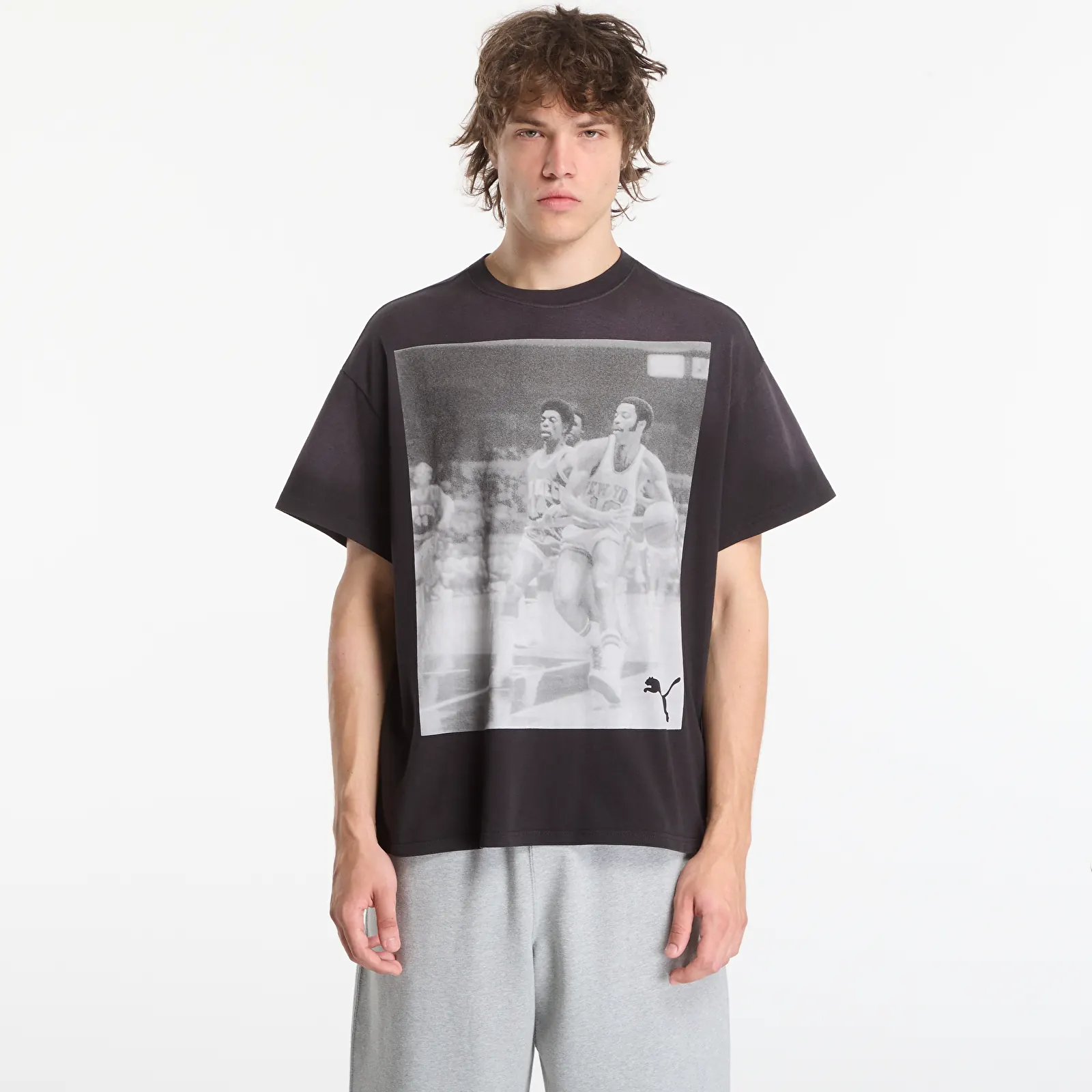 Tricouri  Puma Memory Lane Tee I Puma Black