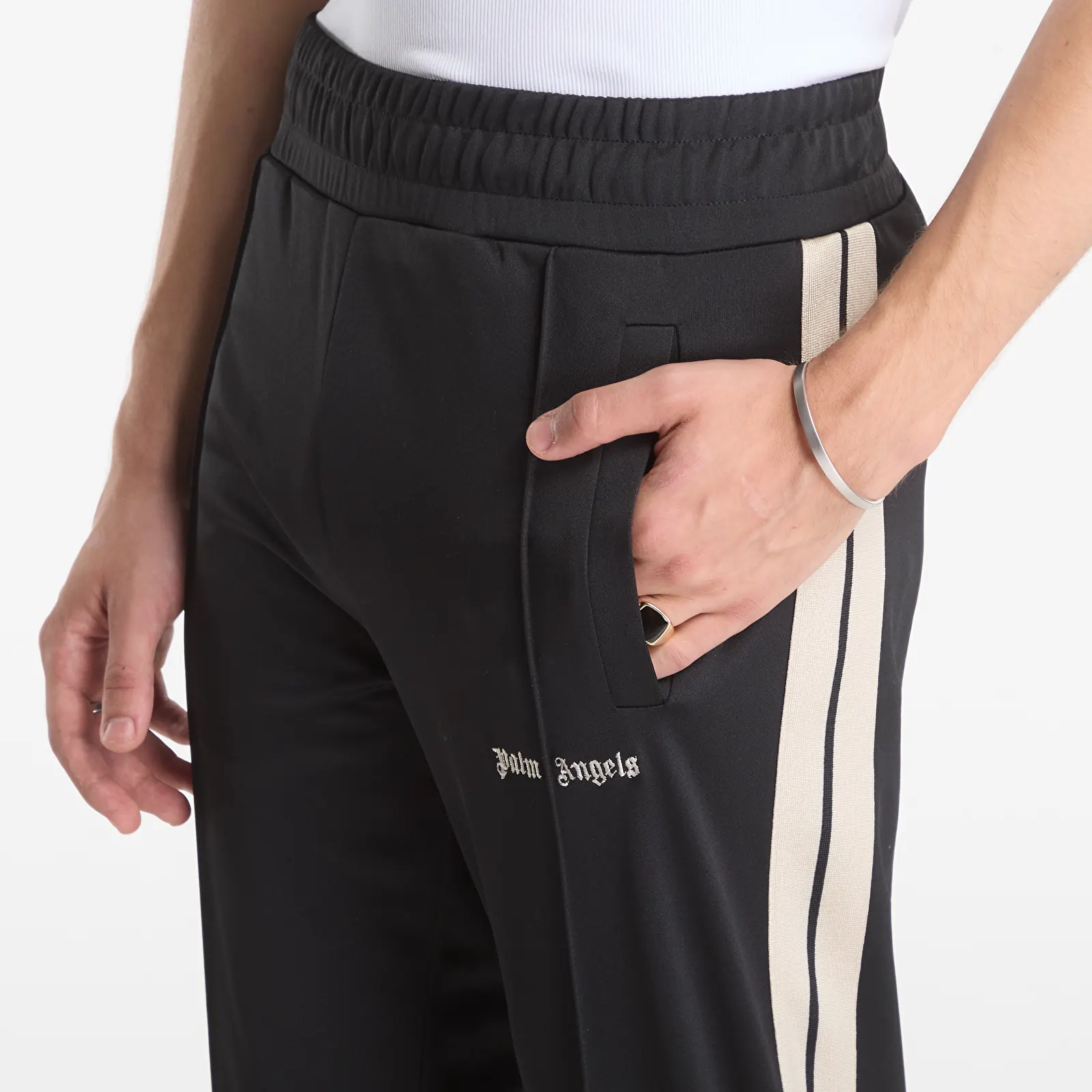 Jogger Pants Palm Angels Classic Logo Track Pants Black/ Off White